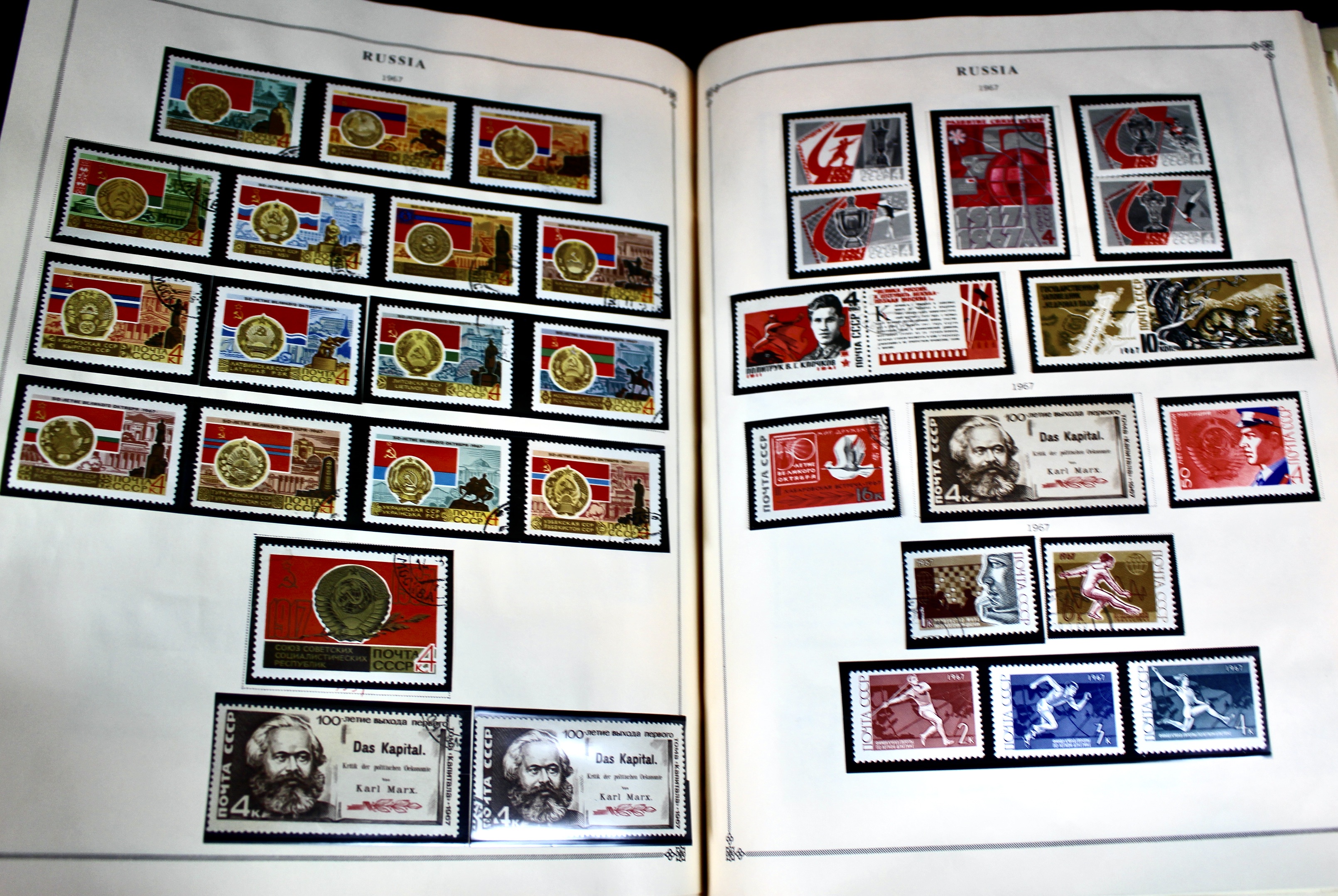 Huge Russian Postage Stamp Collection