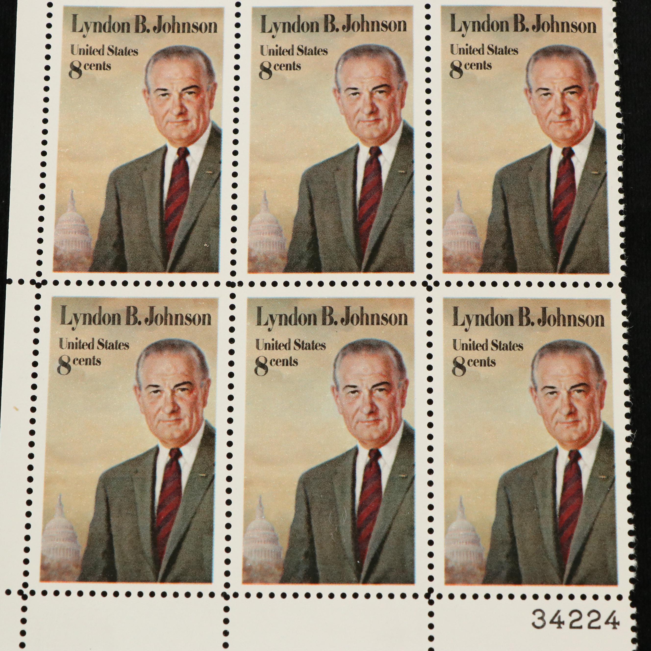 Large Assortment of Commemorative U.S. Postage Stamp Sheets