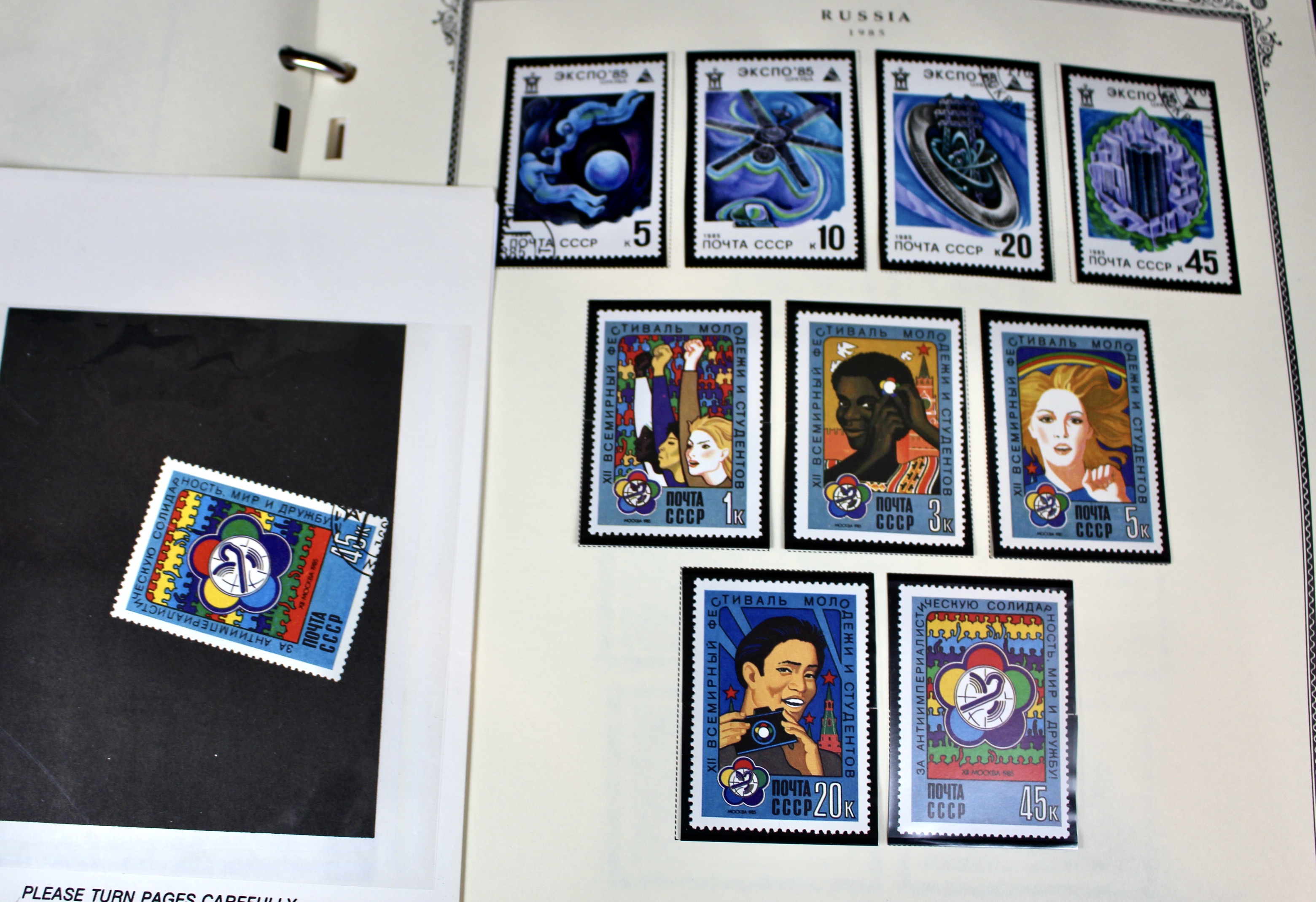 Huge Russian Postage Stamp Collection