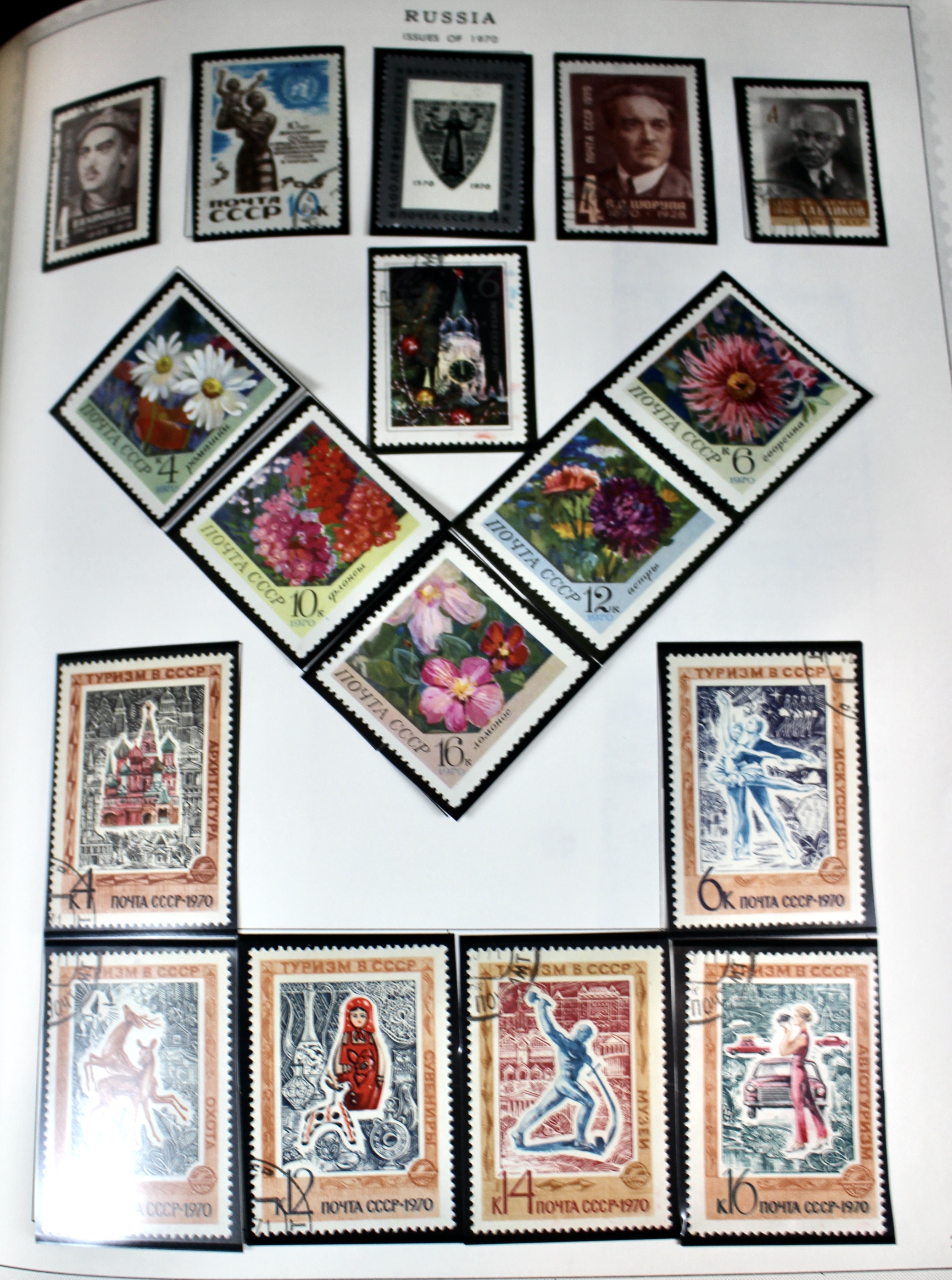 Huge Russian Postage Stamp Collection