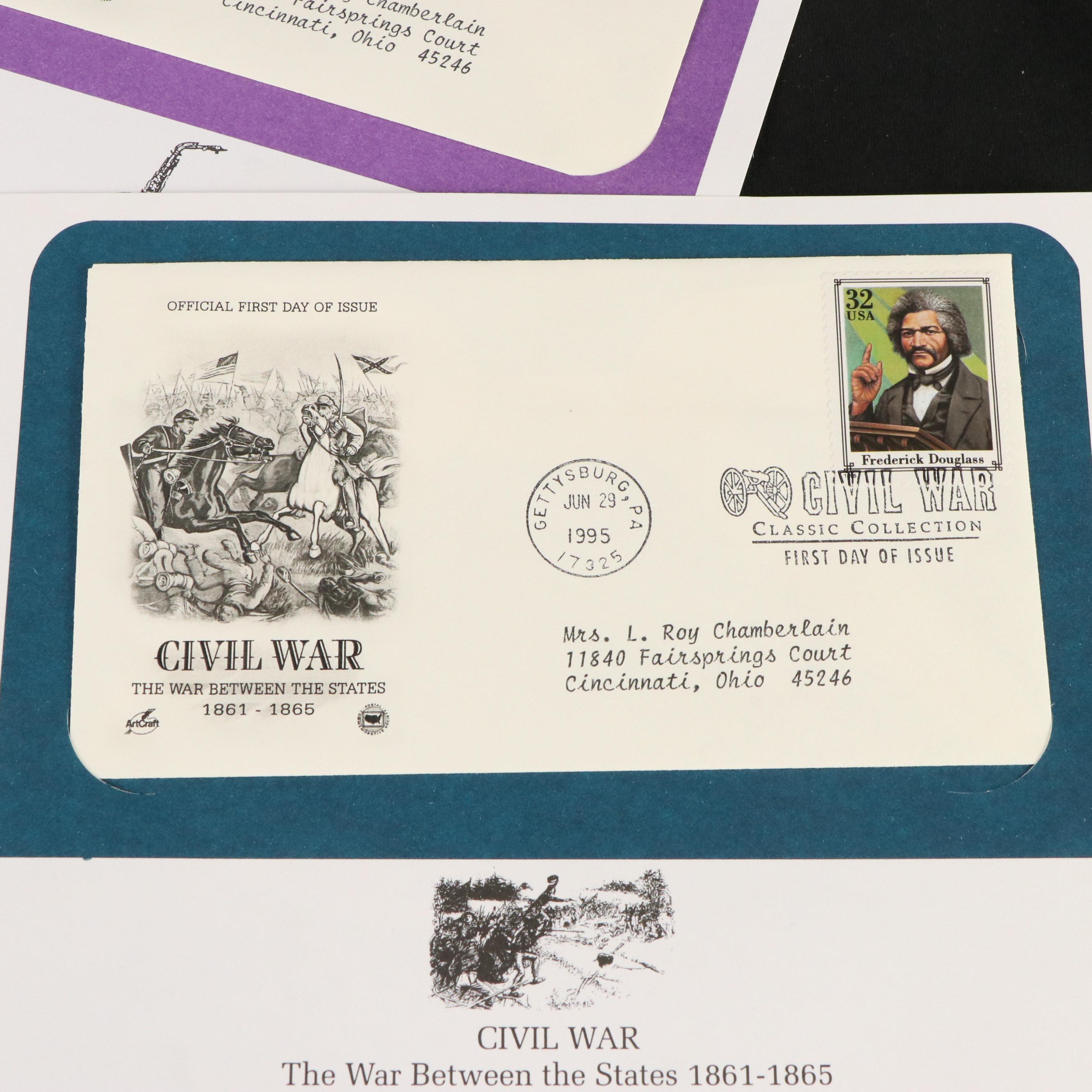 Large Assortment of Commemorative U.S. Postage Stamp Sheets