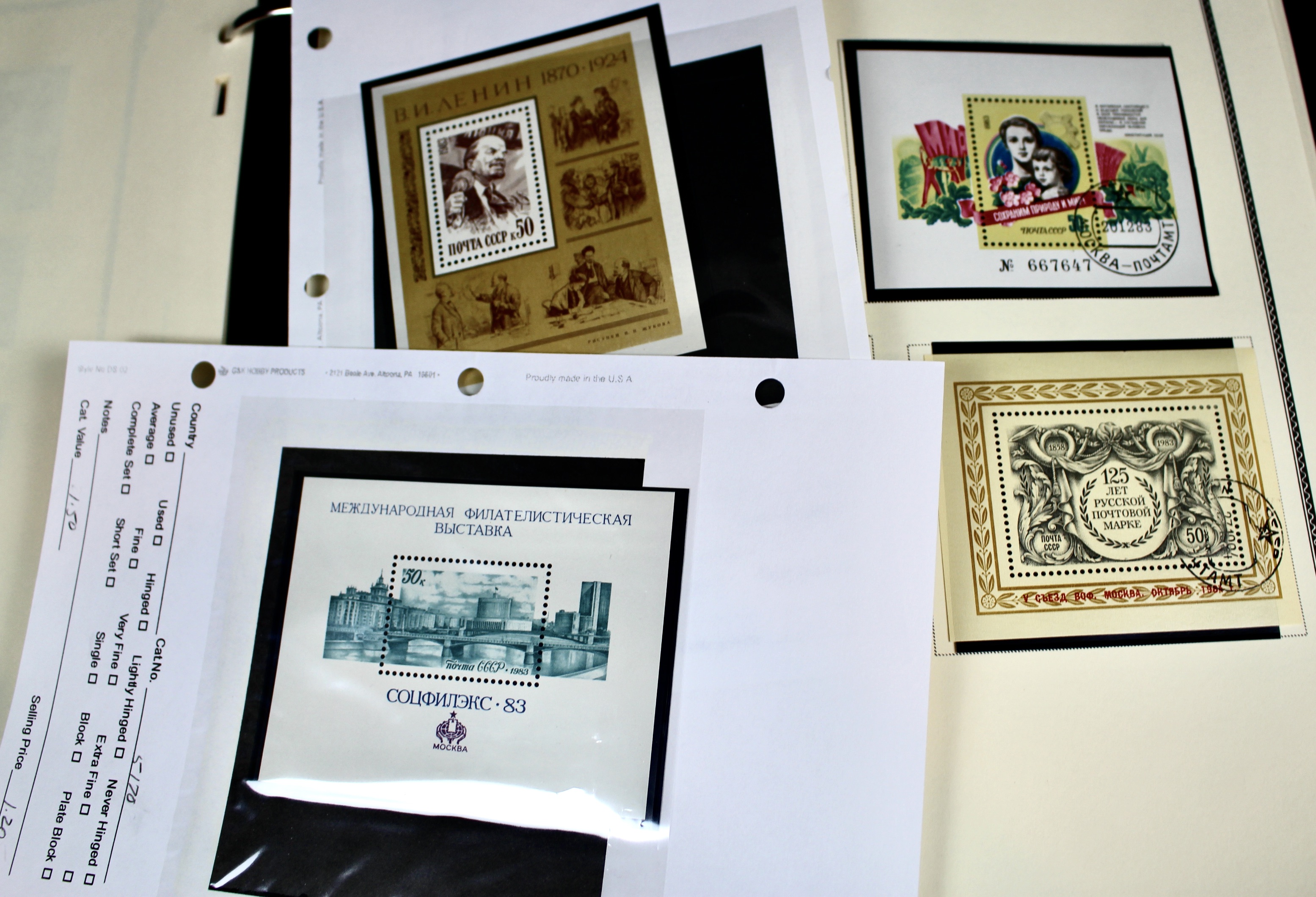 Huge Russian Postage Stamp Collection