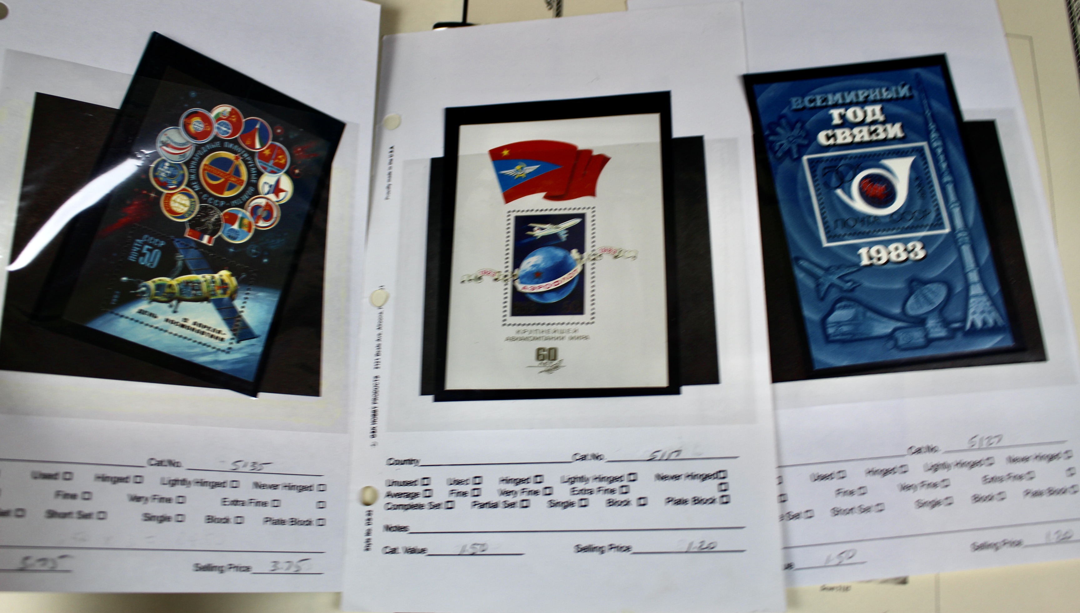 Huge Russian Postage Stamp Collection