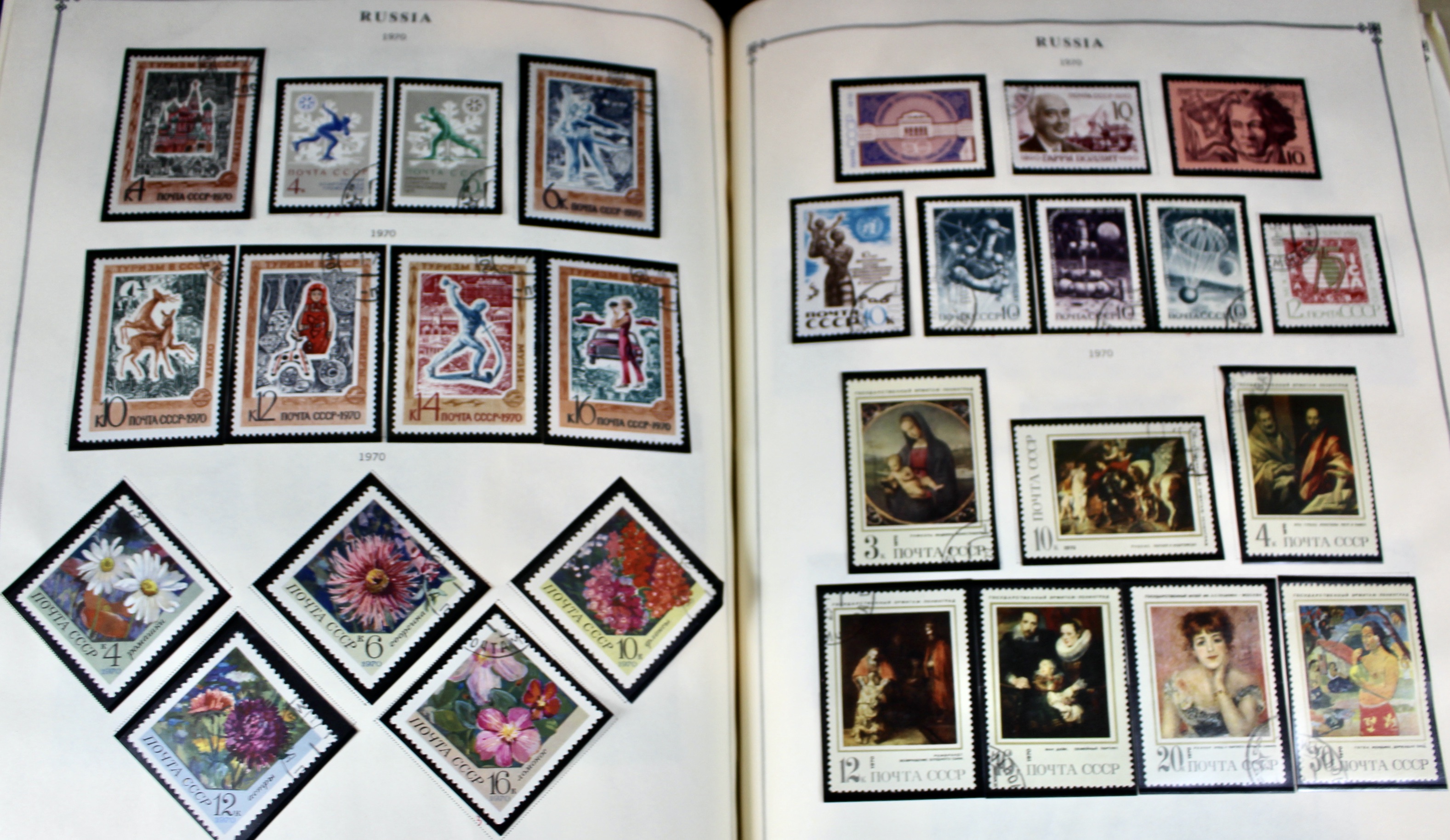 Huge Russian Postage Stamp Collection