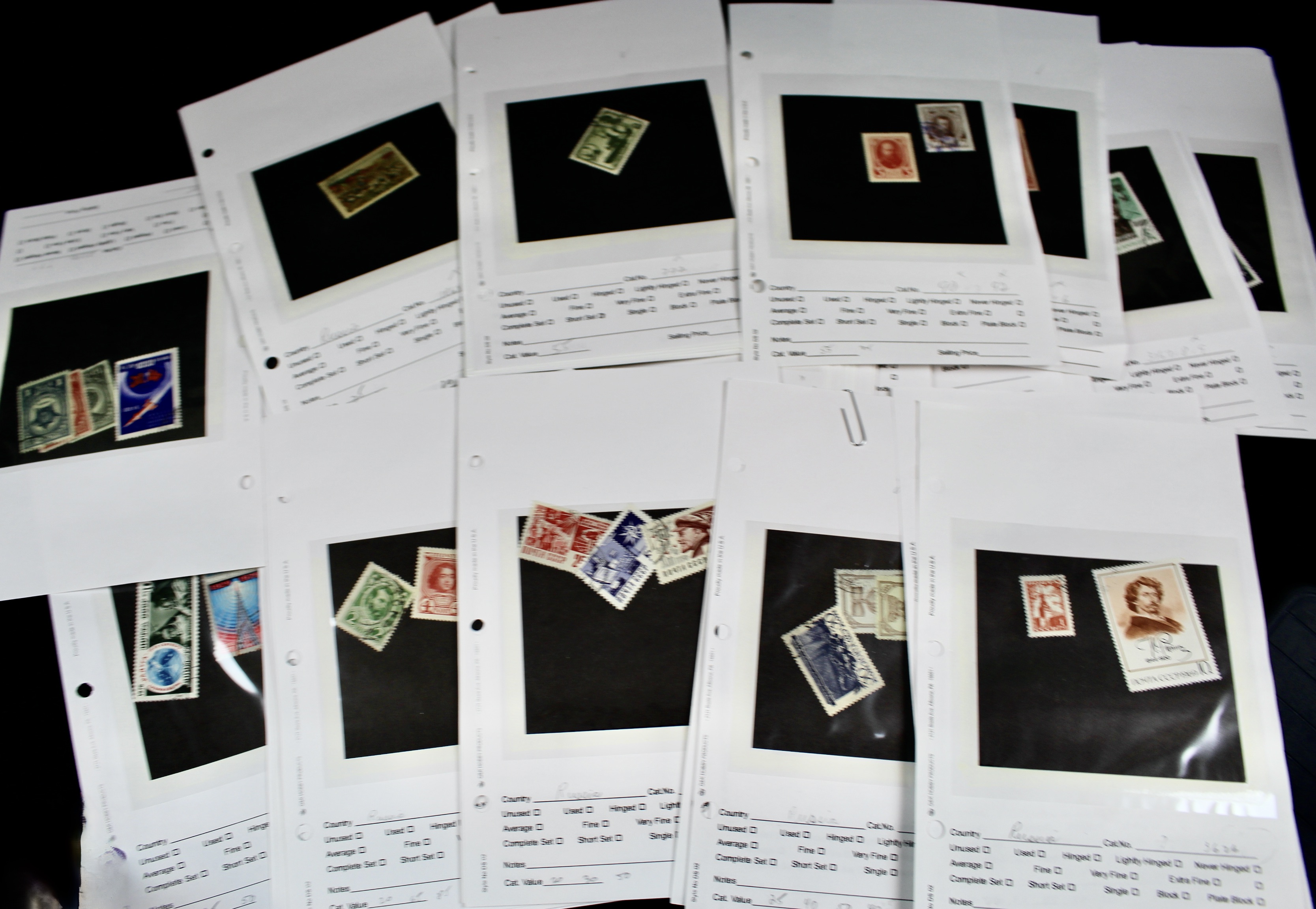Huge Russian Postage Stamp Collection