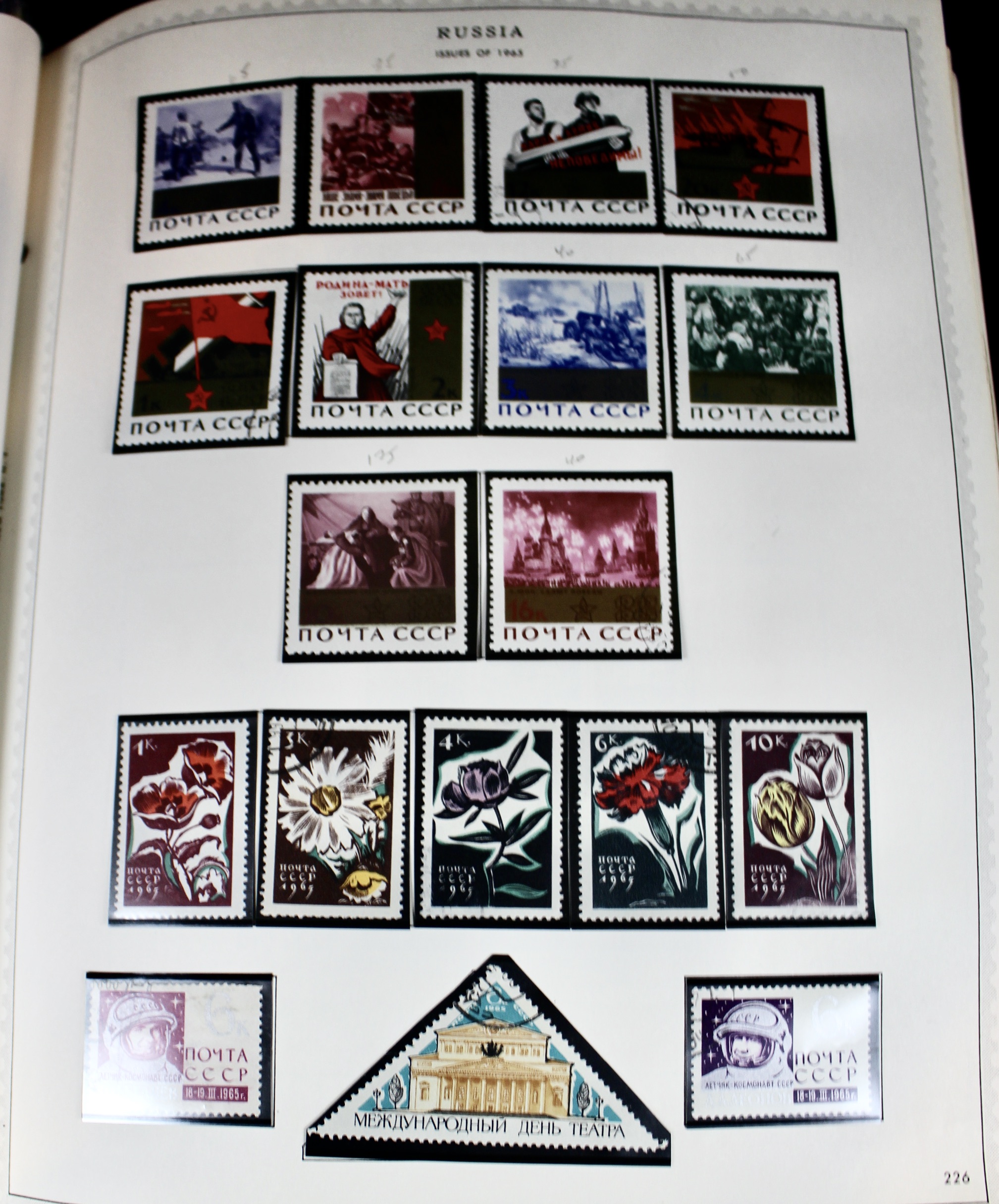 Huge Russian Postage Stamp Collection