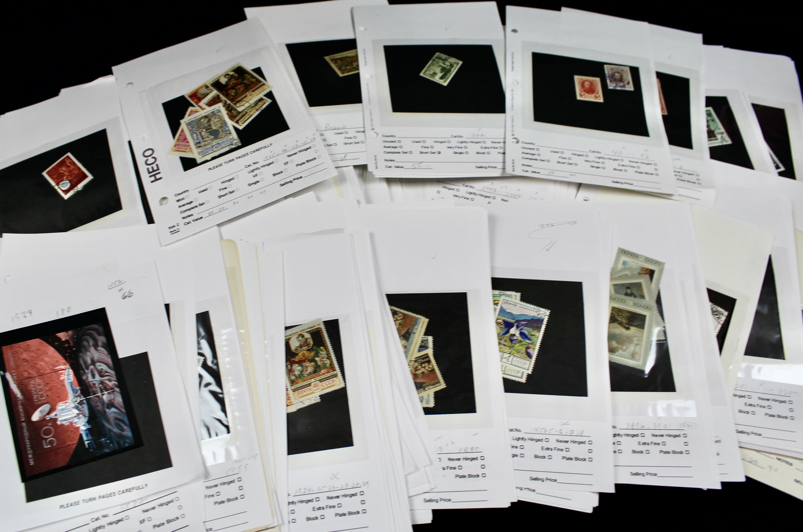 Huge Russian Postage Stamp Collection