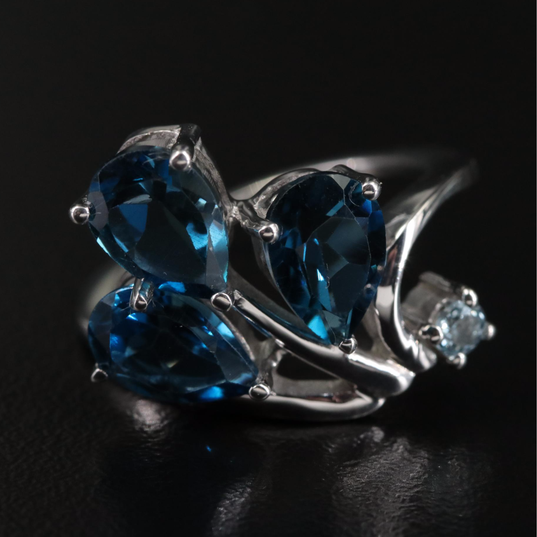 Sterling Blue Topaz Ring