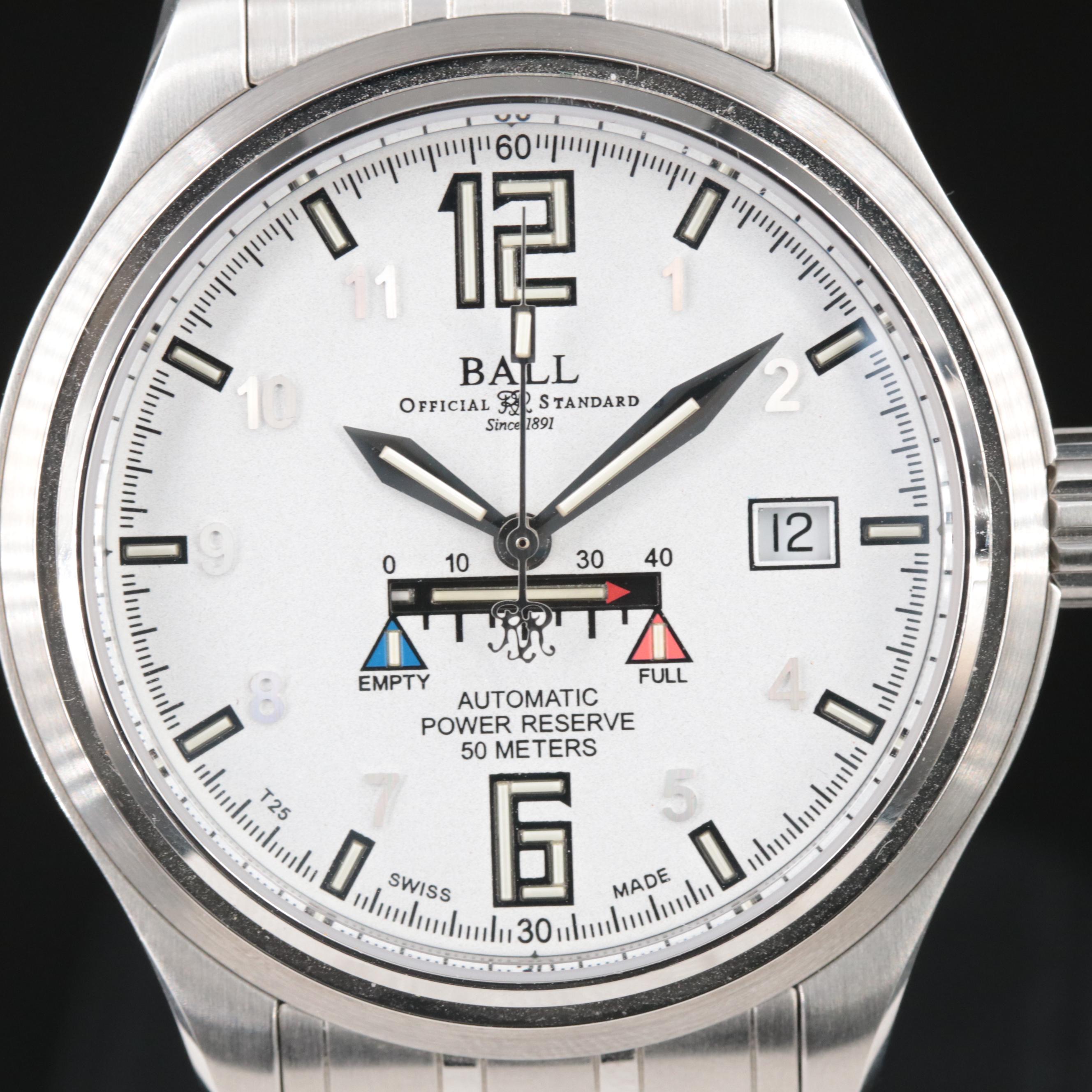 Ball Trainmaster Power Reserve Automatic Watch