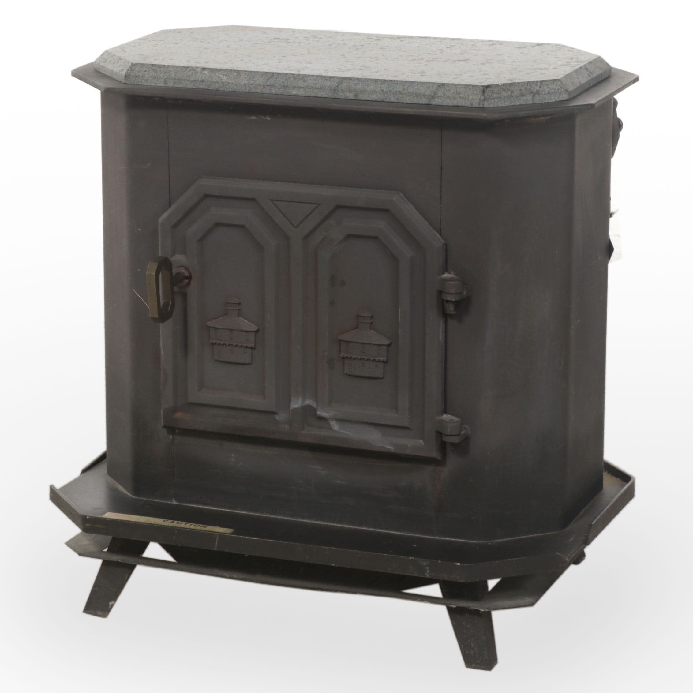 Garrison Cast Metal Wood Stove Heater