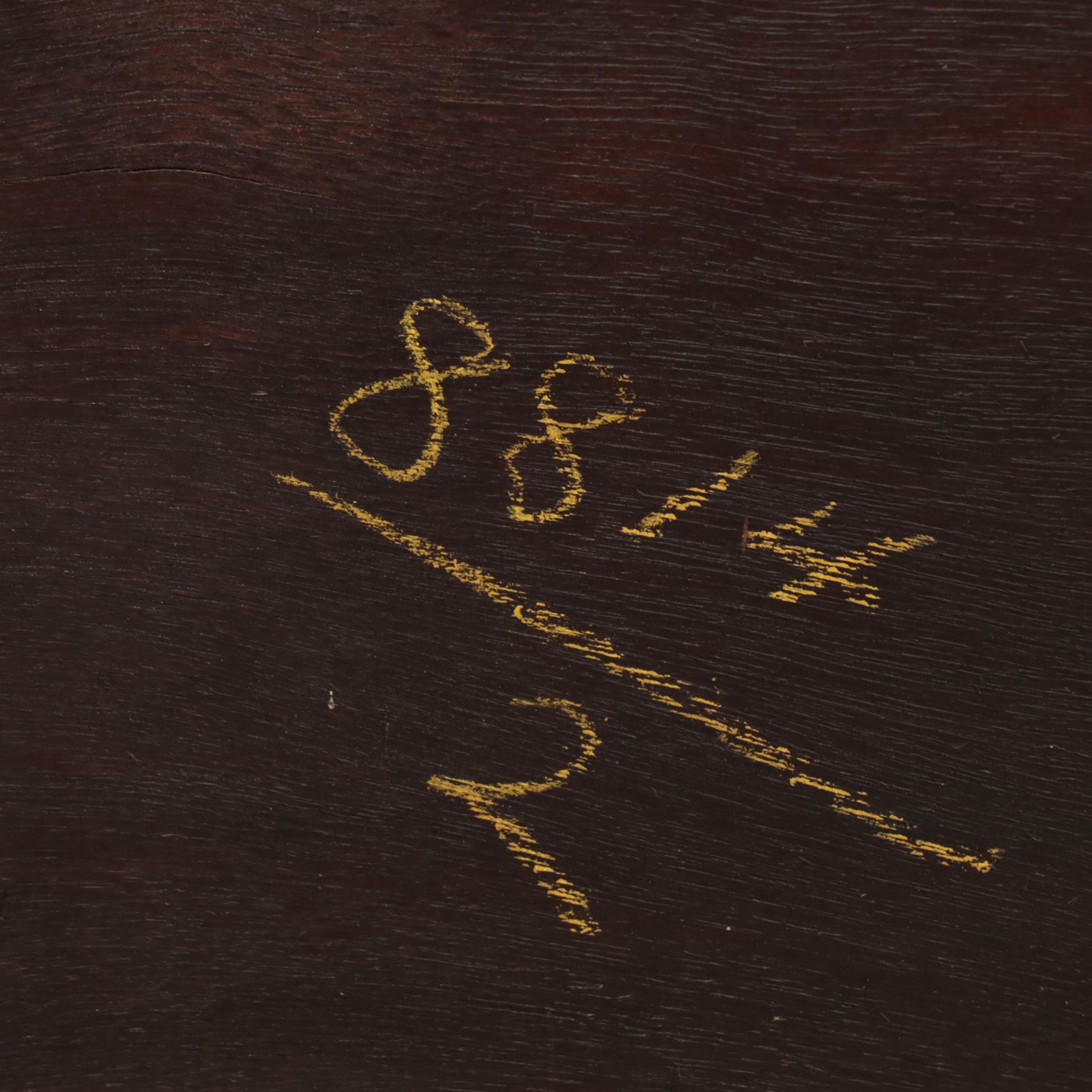 Chippendale Style Mahogany Slant-Front Desk, Early 20th Century