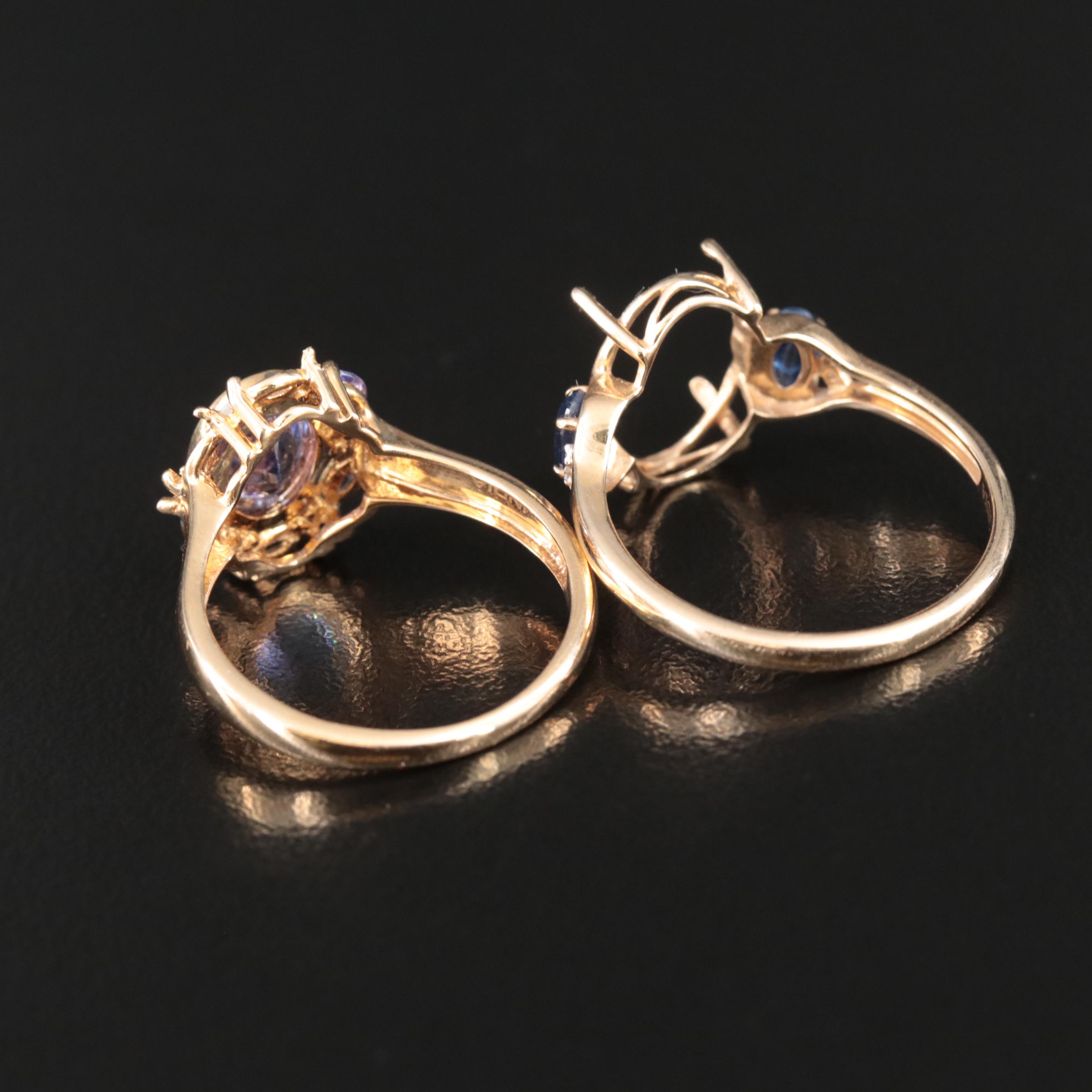 14K and 18K 0.65 CTW Diamond and Gemstone Ring Mountings and Semi Mountings