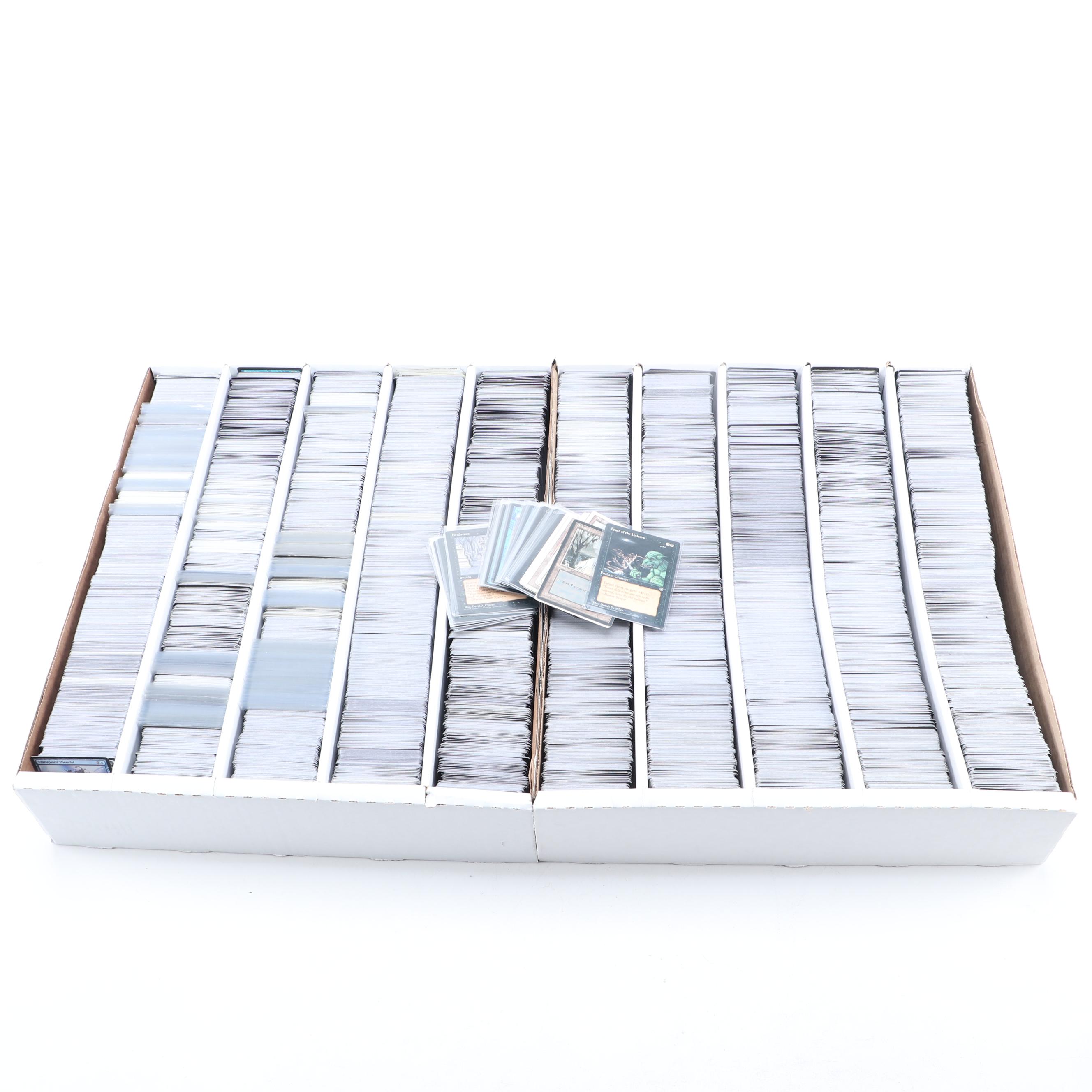 Magic: The Gathering Trading Cards with Storage Boxes, 1990s–2020s