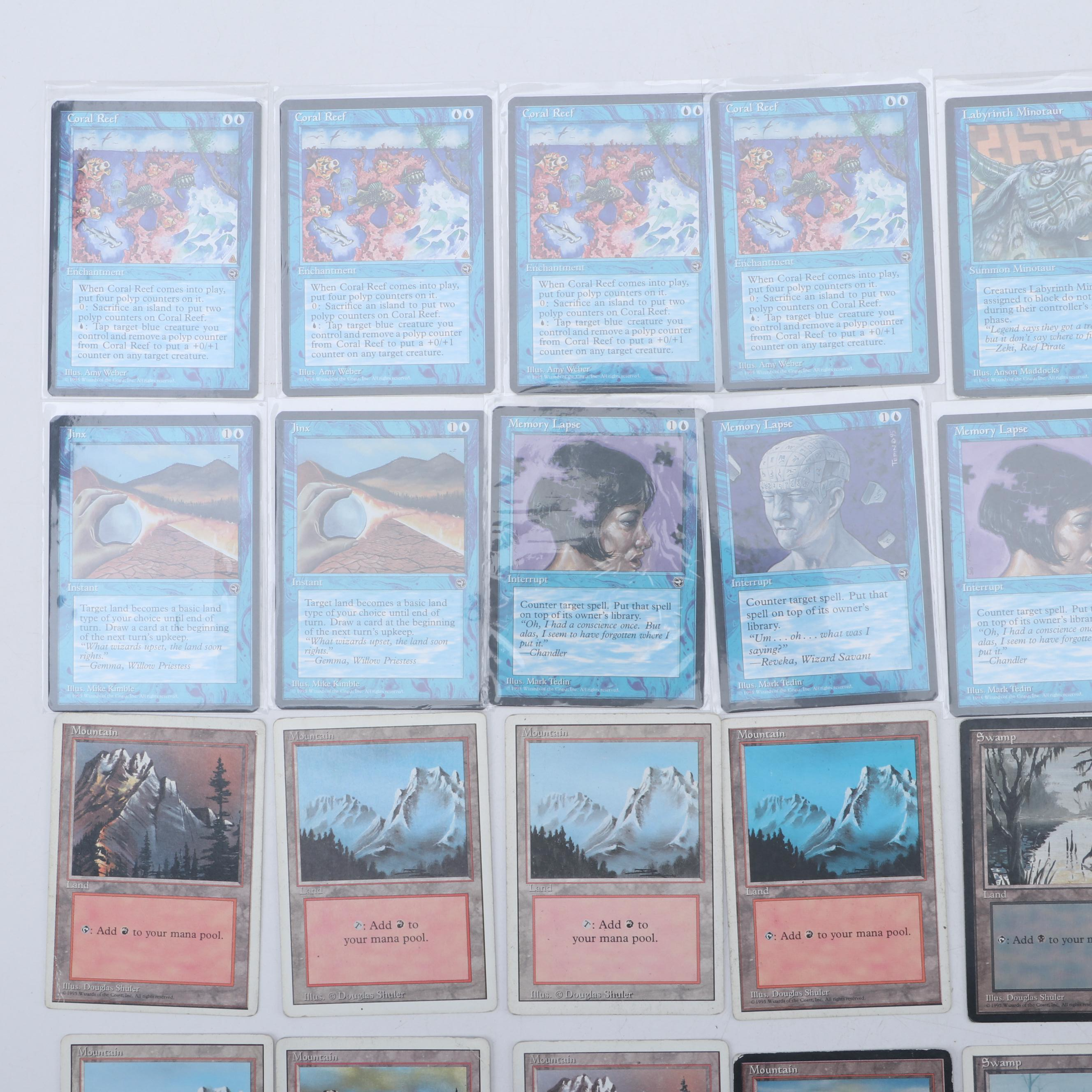 Magic: The Gathering Trading Cards with Storage Boxes, 1990s–2020s