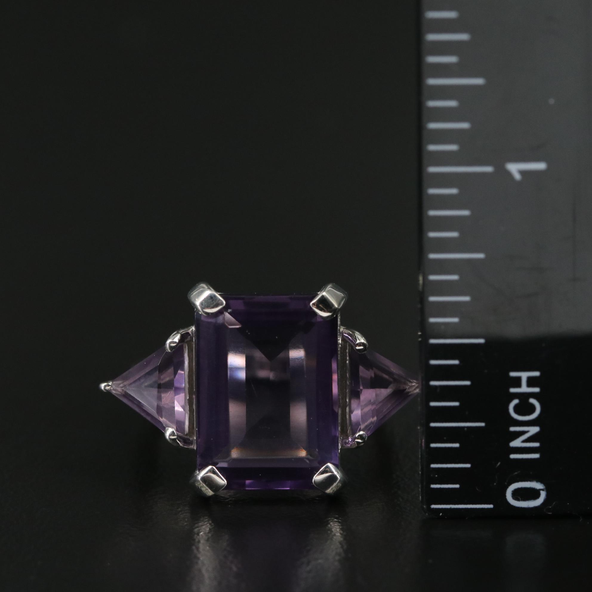 Sterling Amethyst Ring