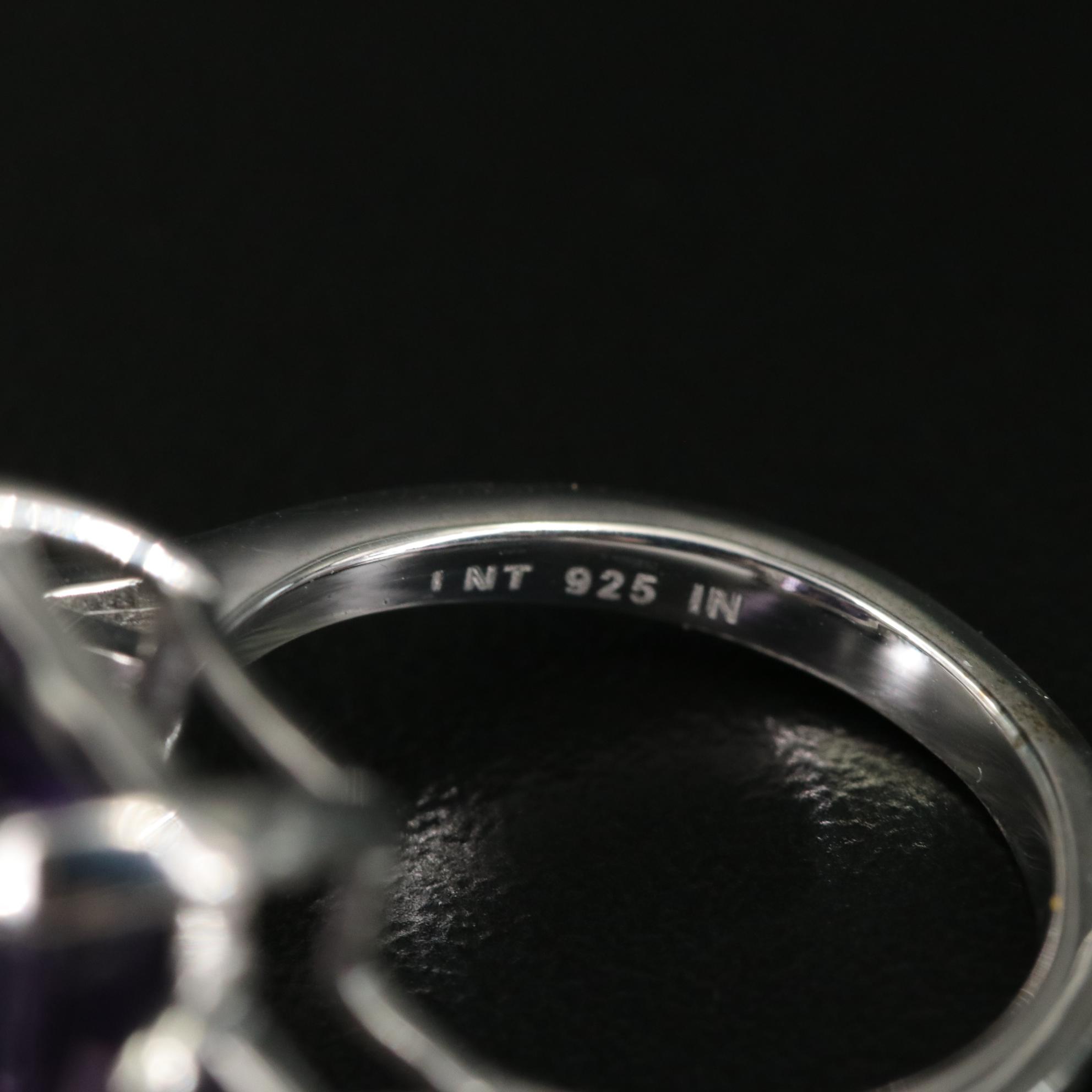 Sterling Amethyst Ring