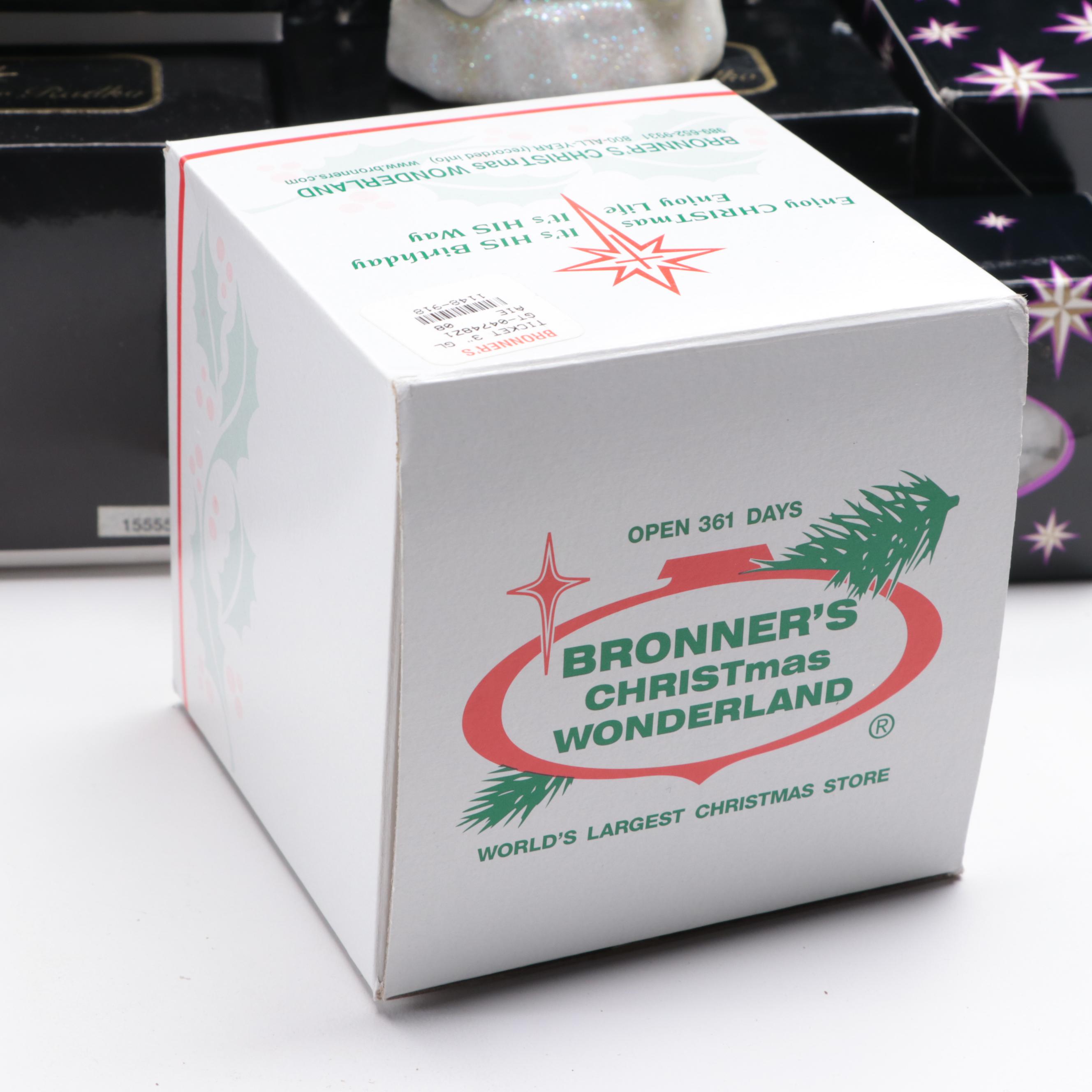 Christopher Radko and Other Christmas Ornaments