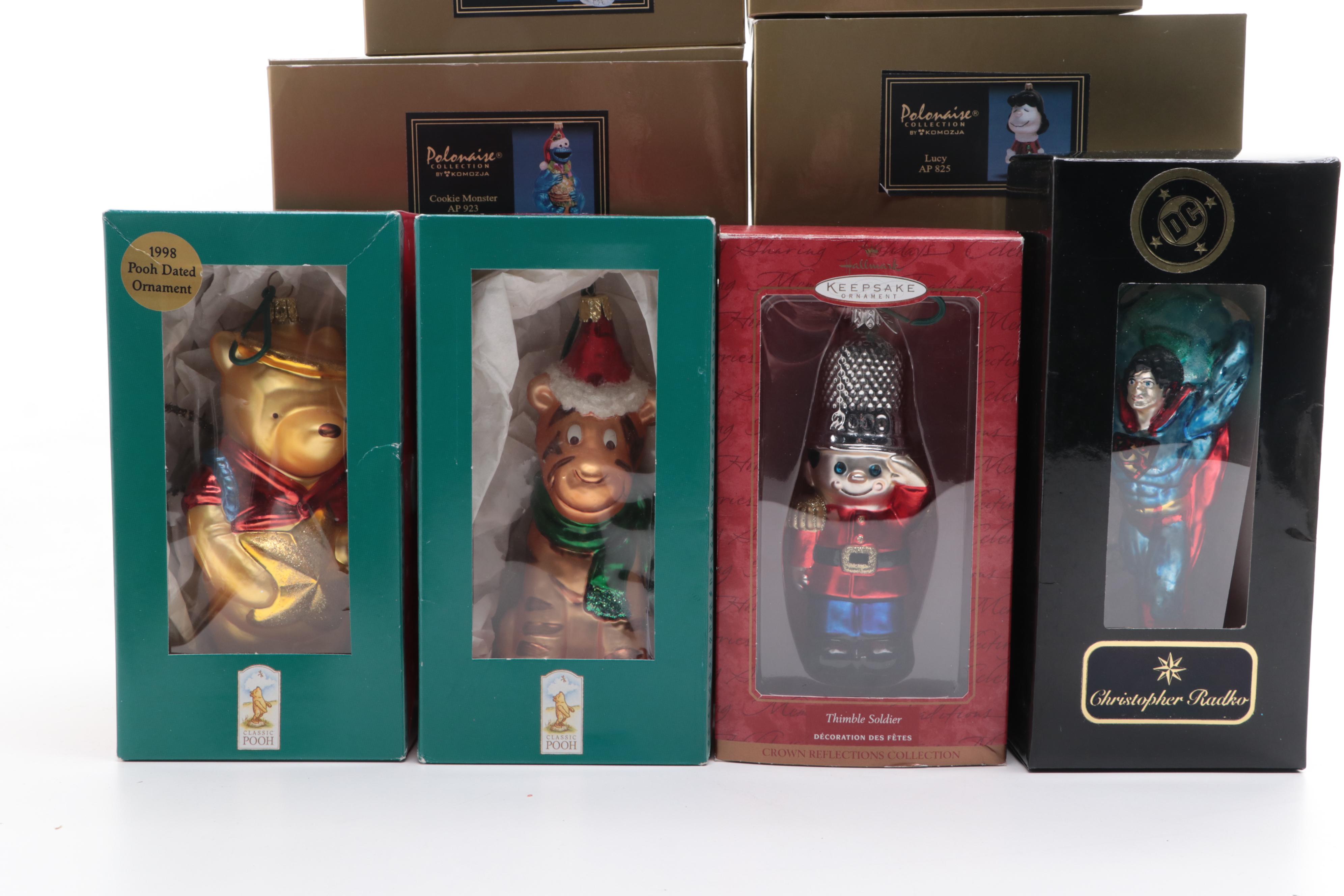 Christopher Radko and Other Christmas Ornaments