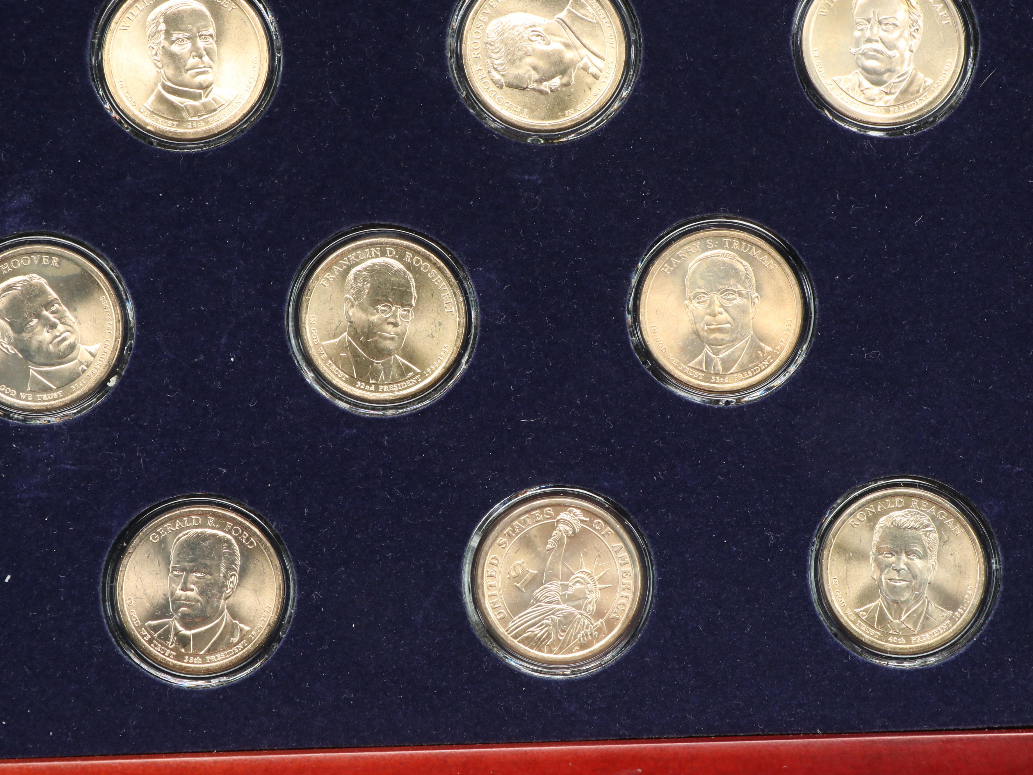 Complete Set of Presidential Dollars