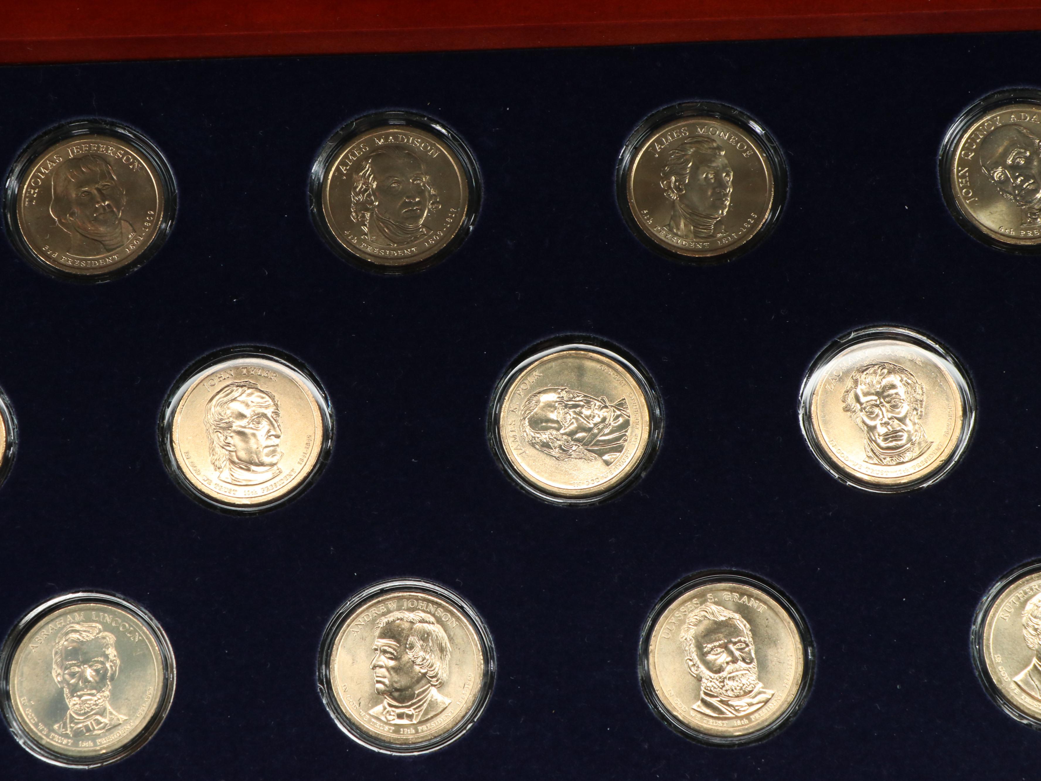 Complete Set of Presidential Dollars