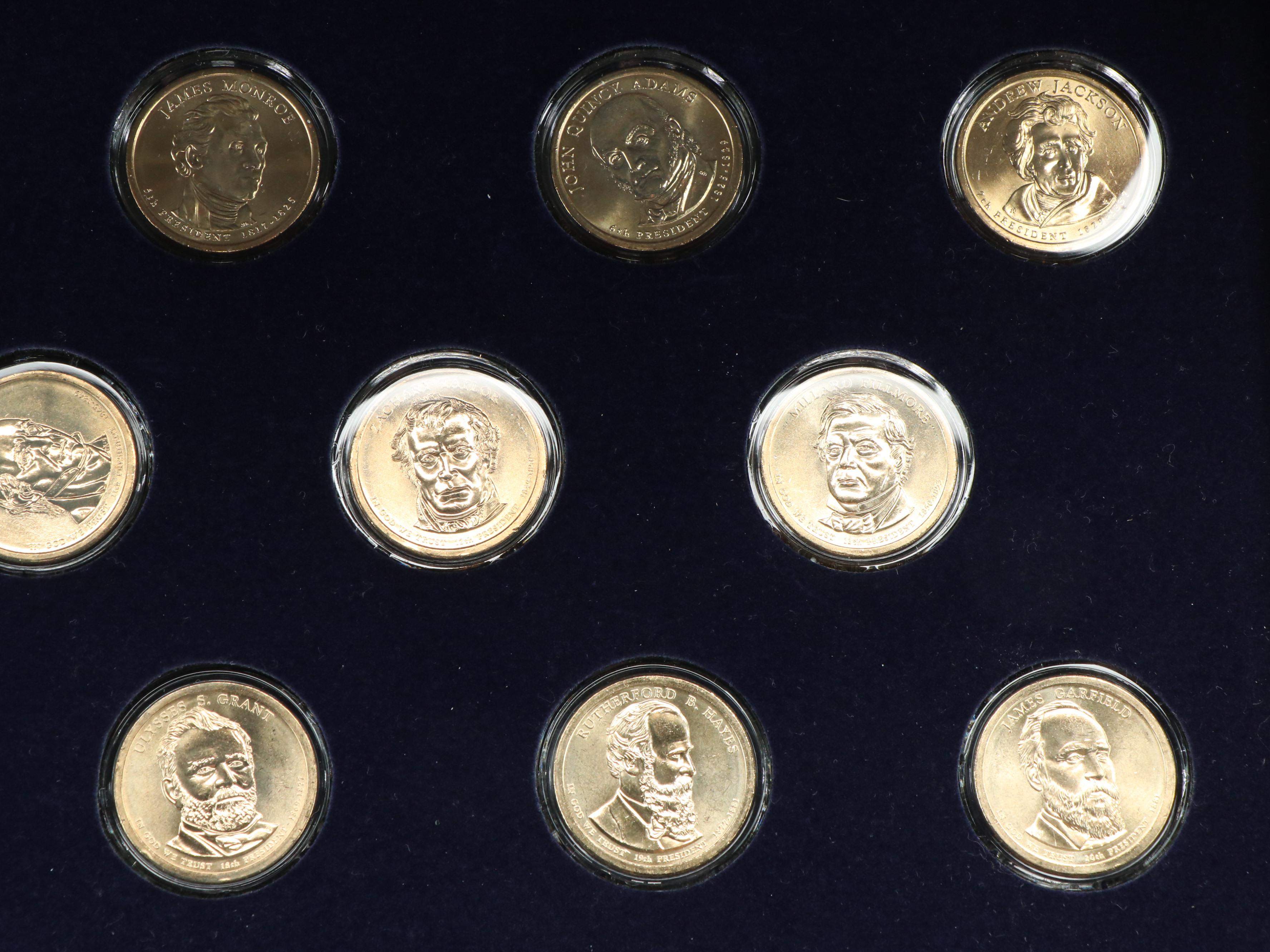 Complete Set of Presidential Dollars