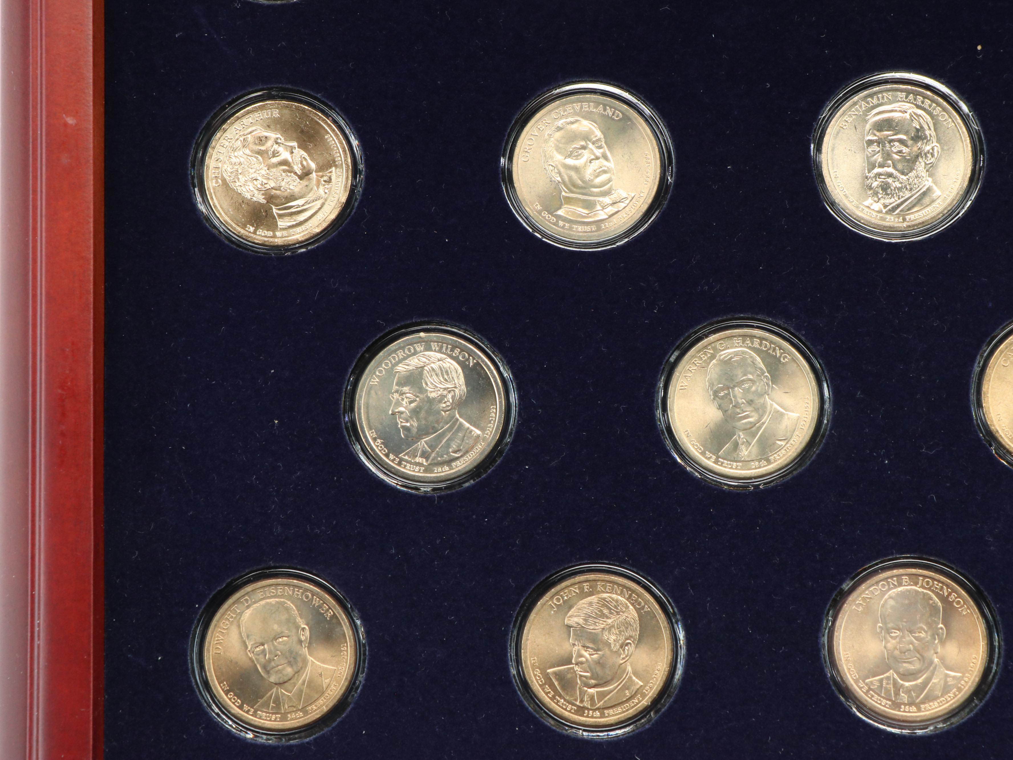 Complete Set of Presidential Dollars