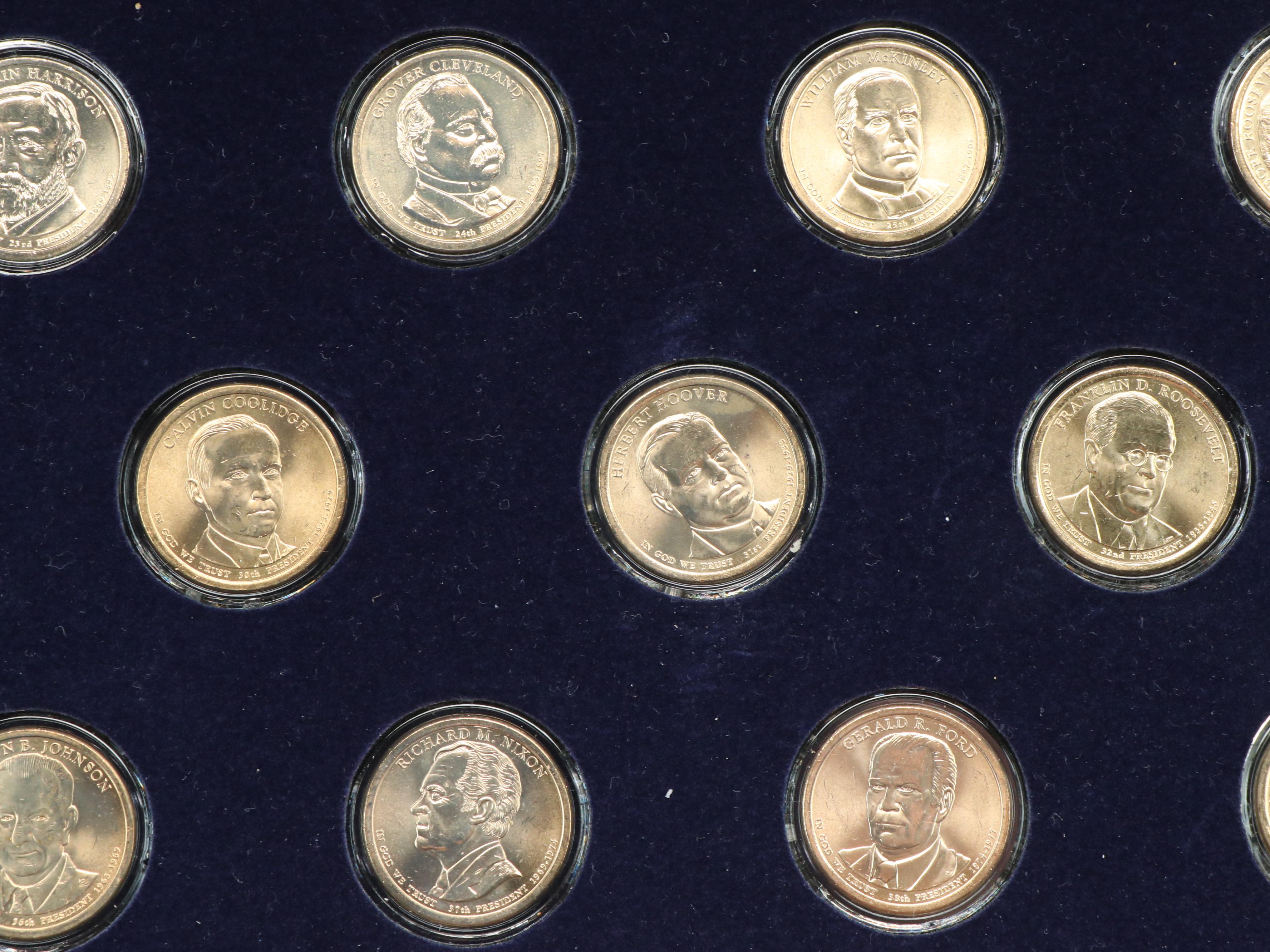 Complete Set of Presidential Dollars