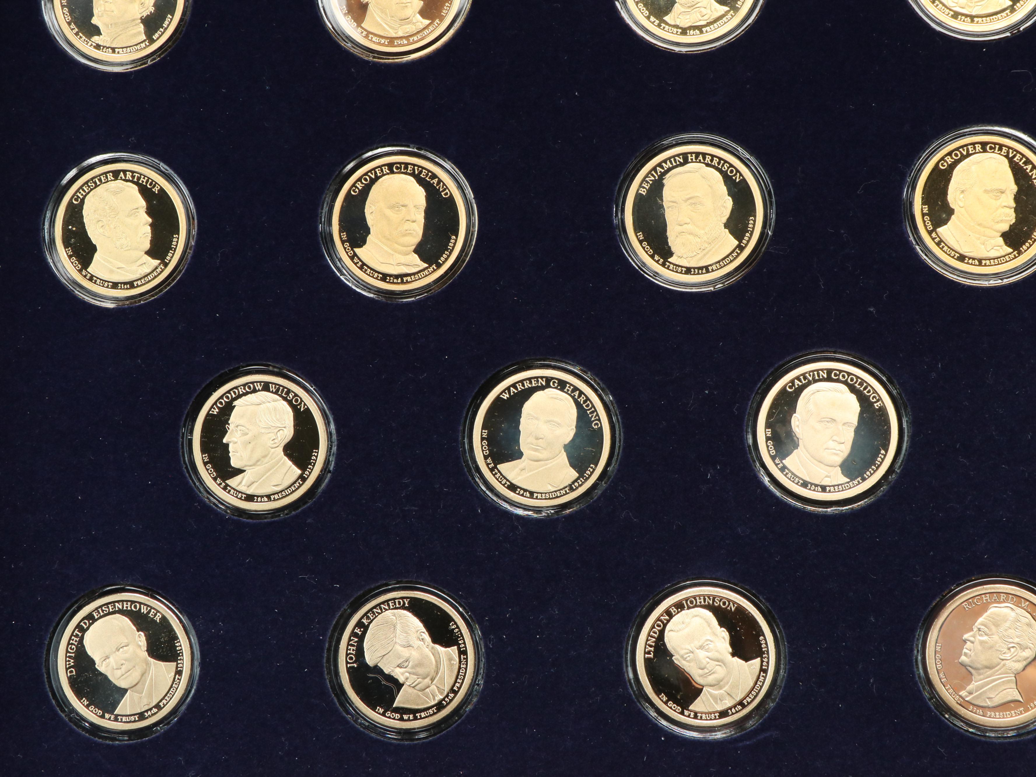 Complete Set of Presidential Dollars