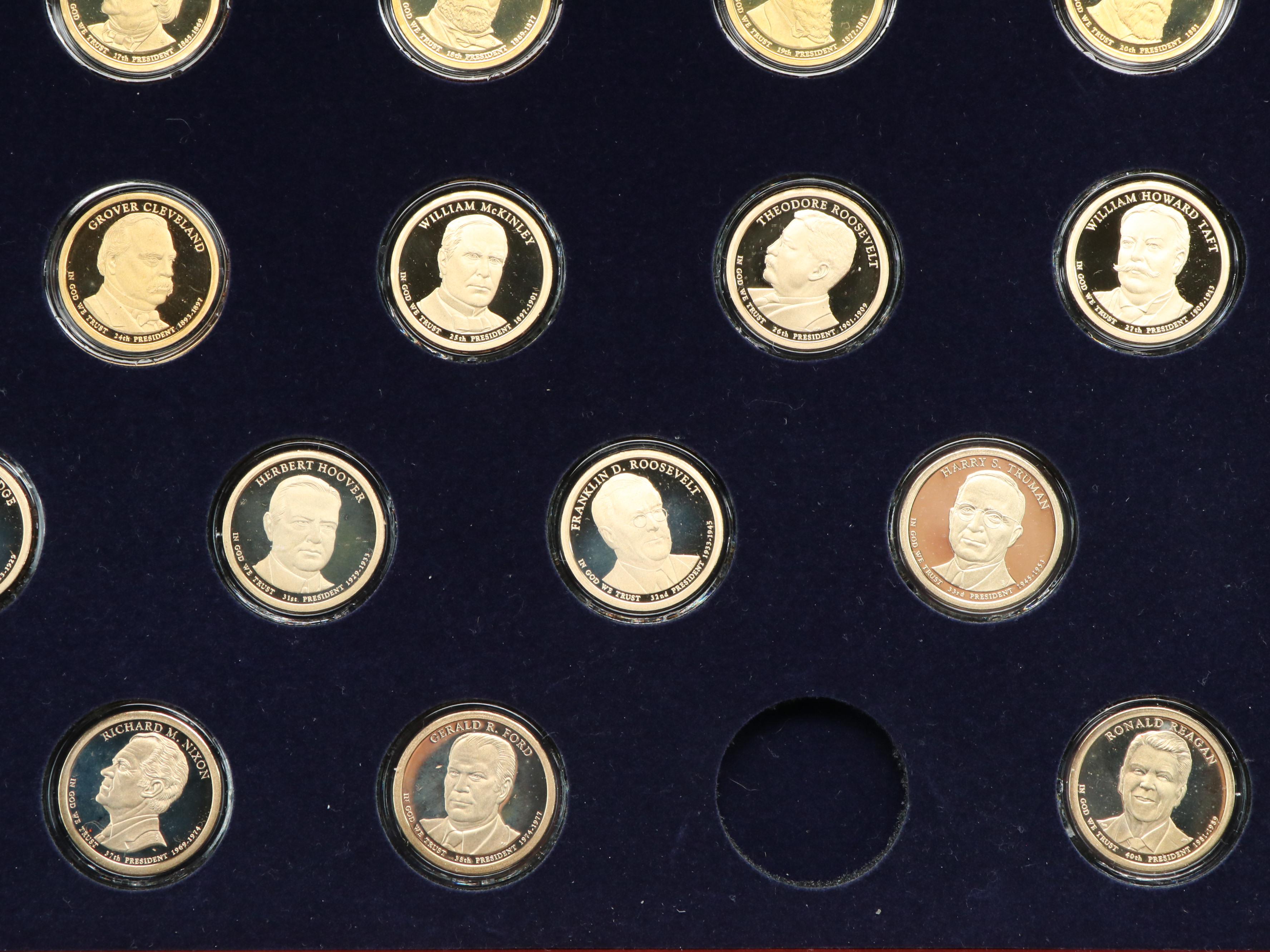 Complete Set of Presidential Dollars