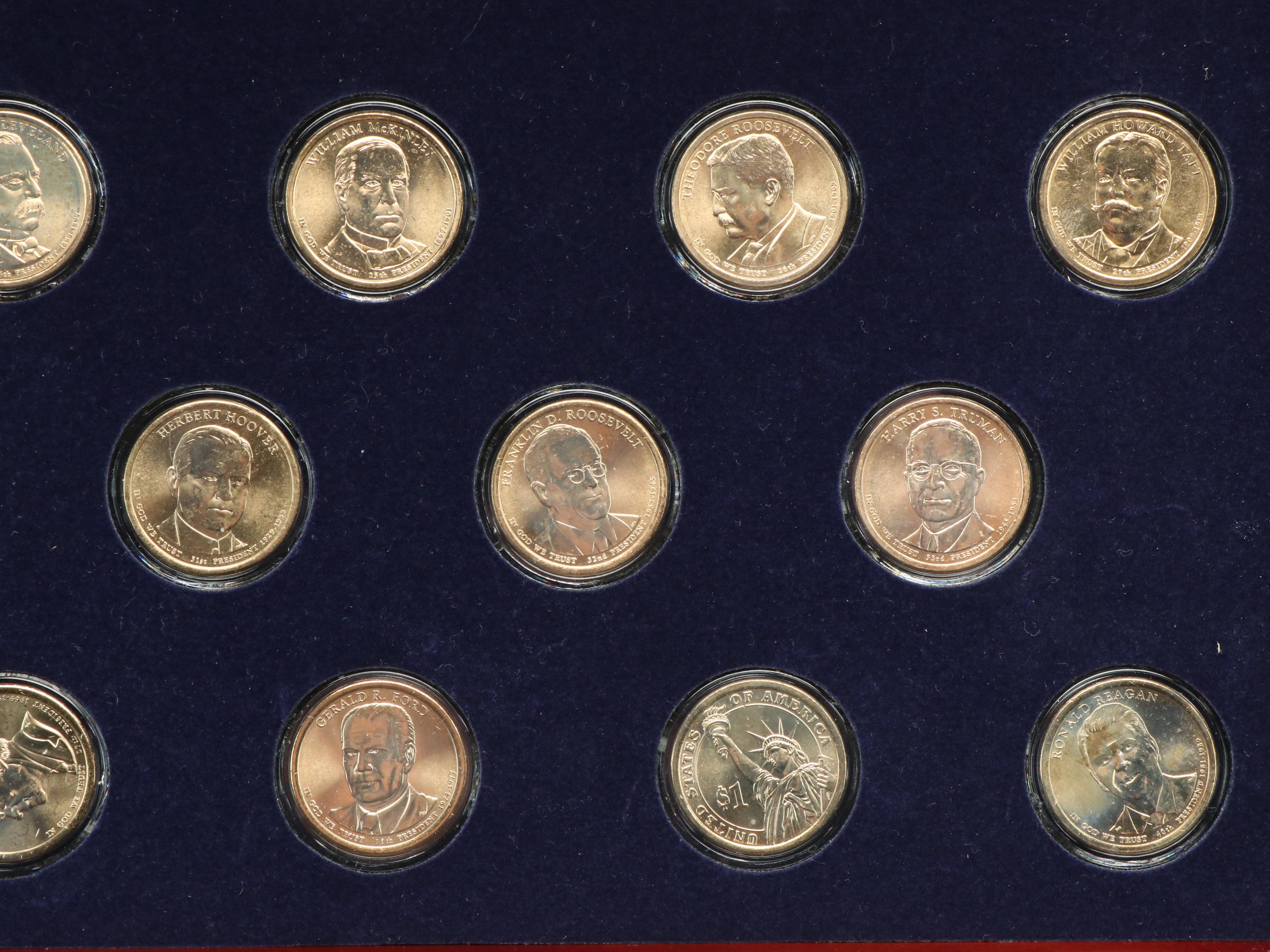 Complete Set of Presidential Dollars