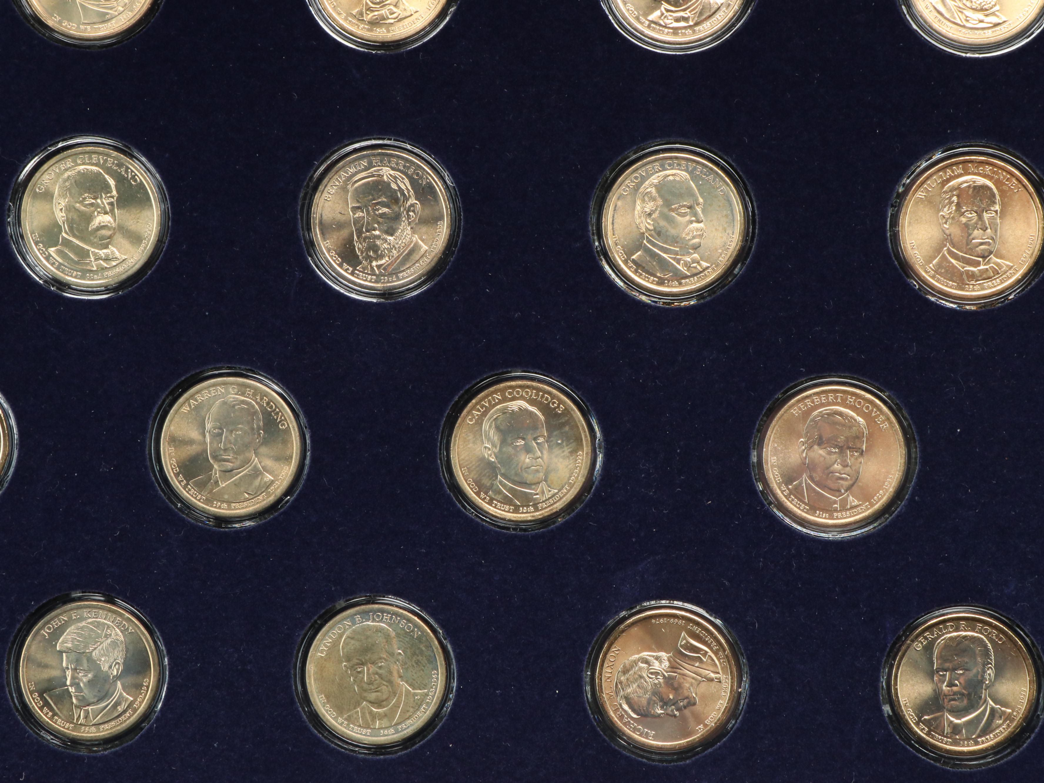 Complete Set of Presidential Dollars