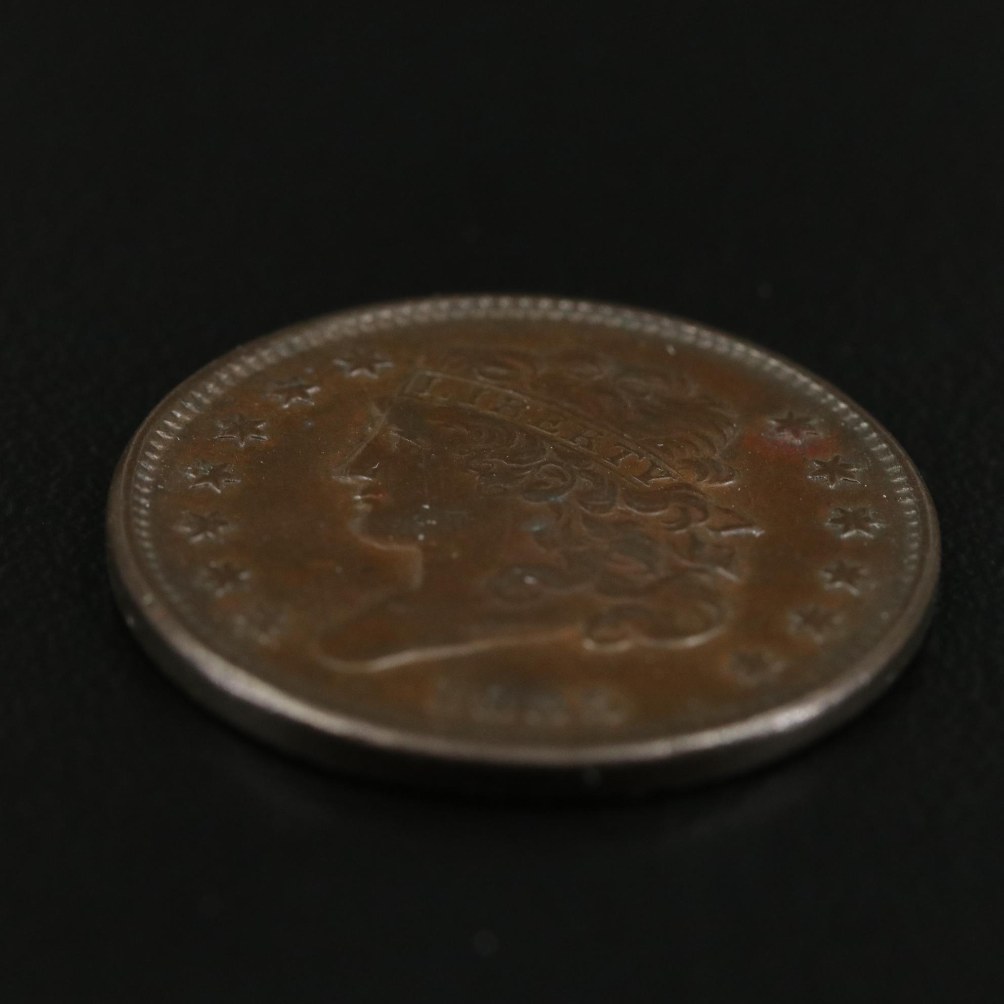 1835 United States Half Cent