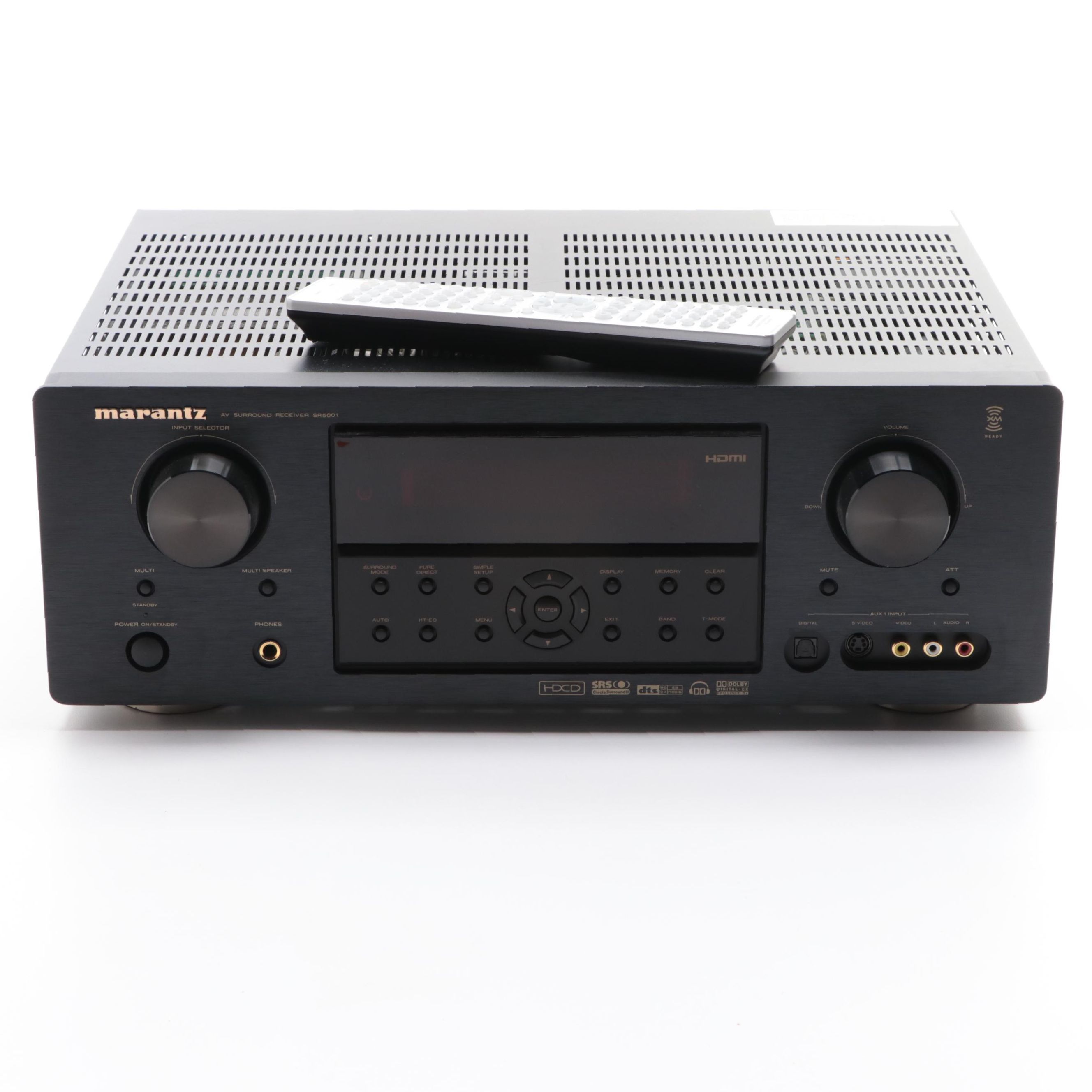 Marantz Audio Video Surround Sound Receiver With Remote