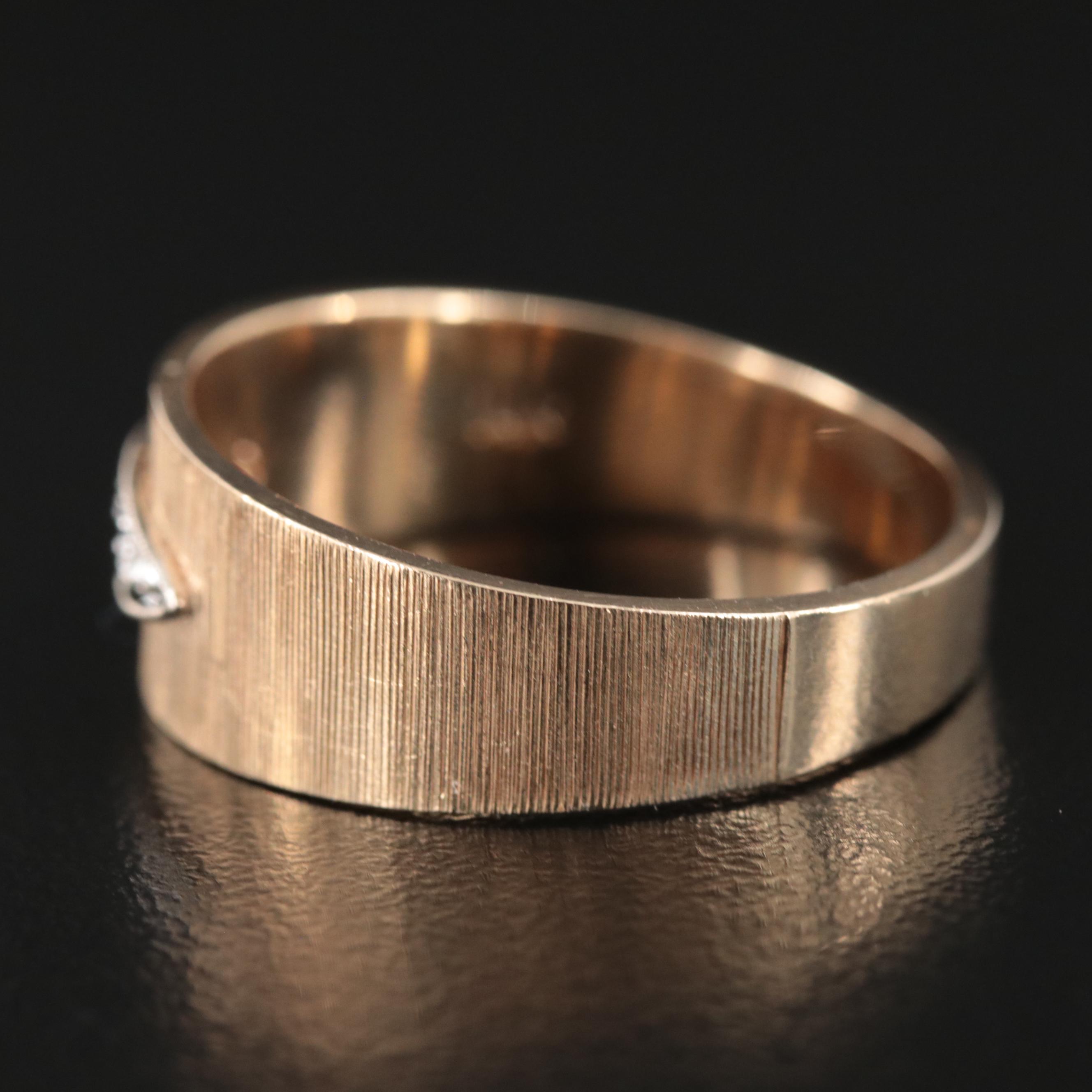 14K 0.15 CTW Diamond Ring