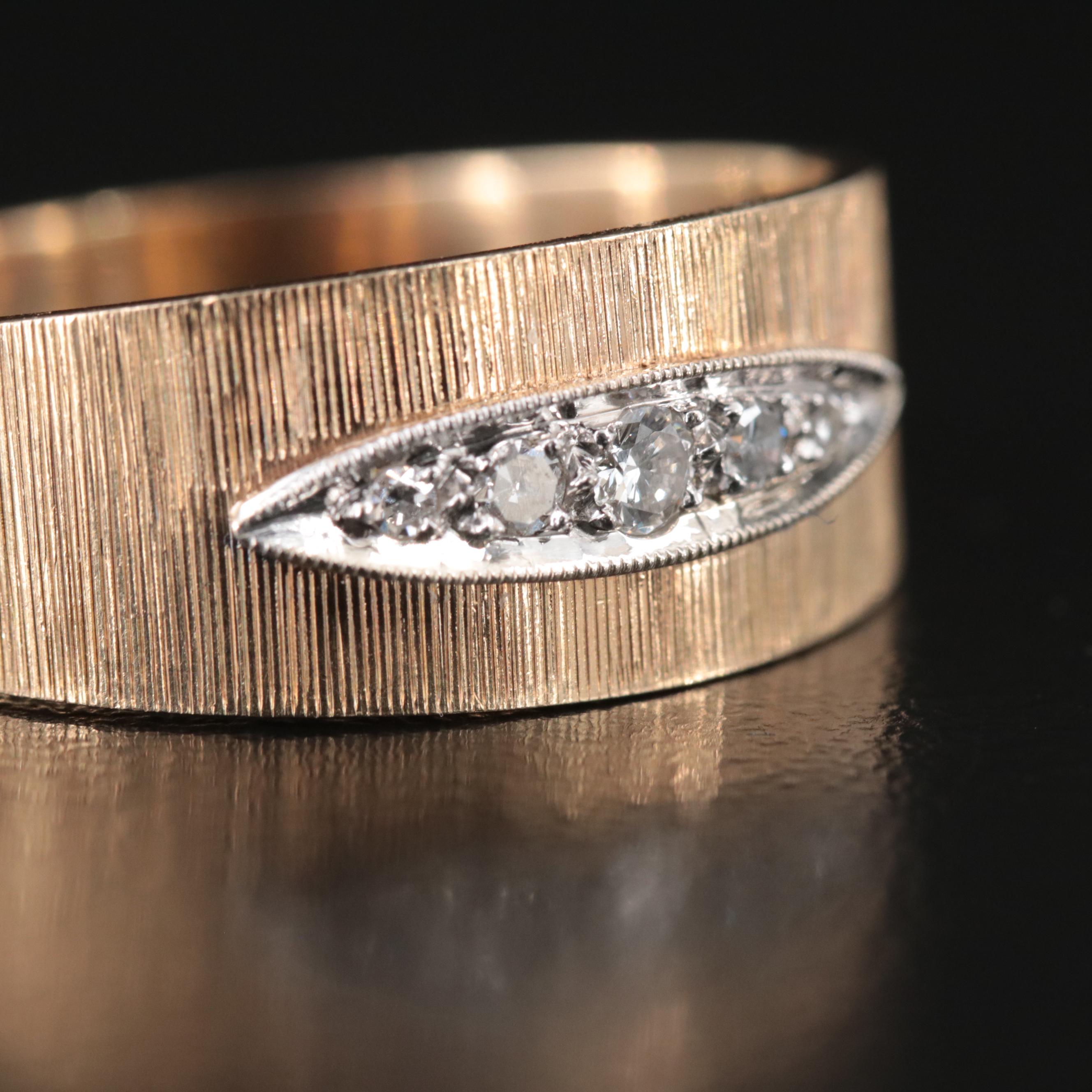 14K 0.15 CTW Diamond Ring