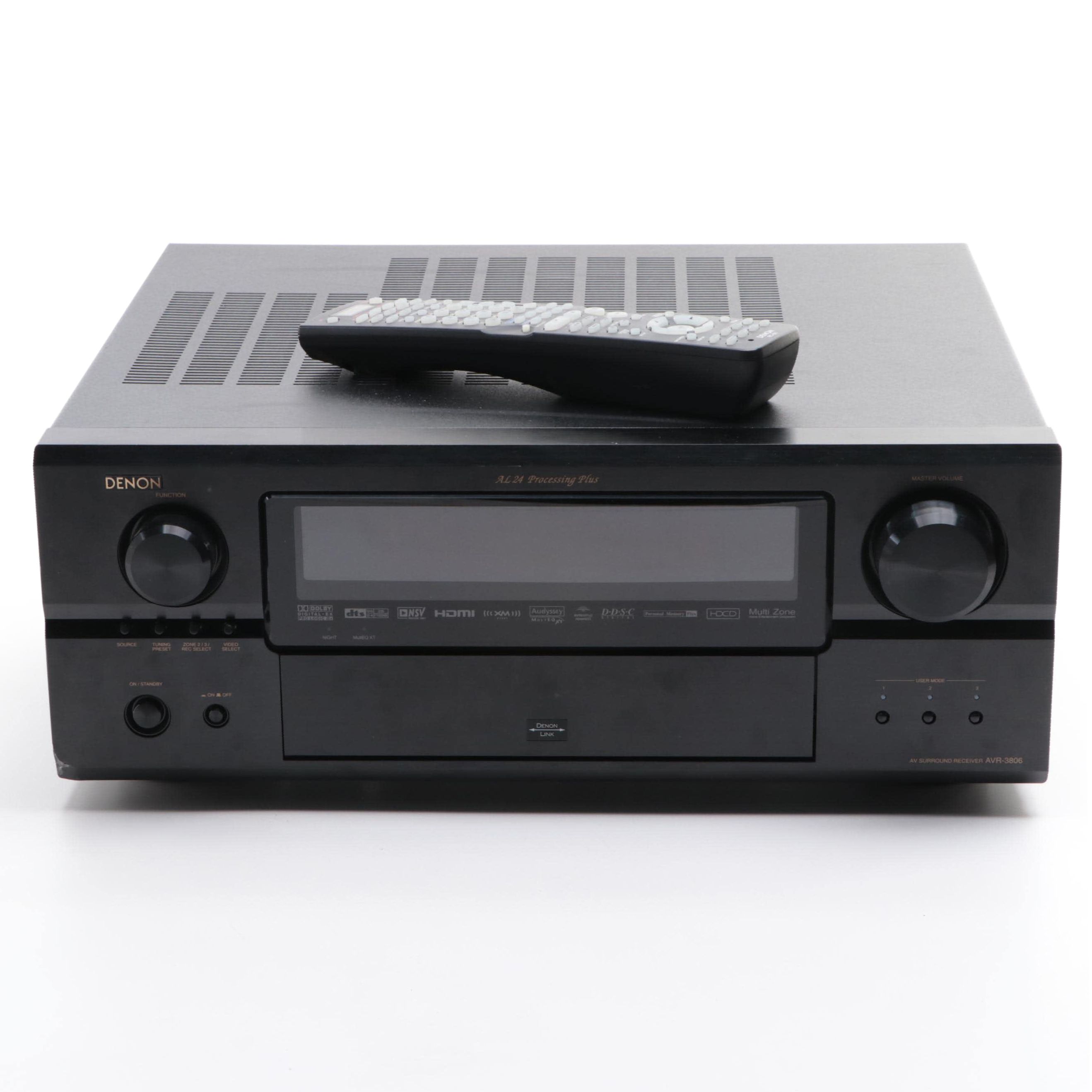 Denon Audio Video Surround Receiver With Remote