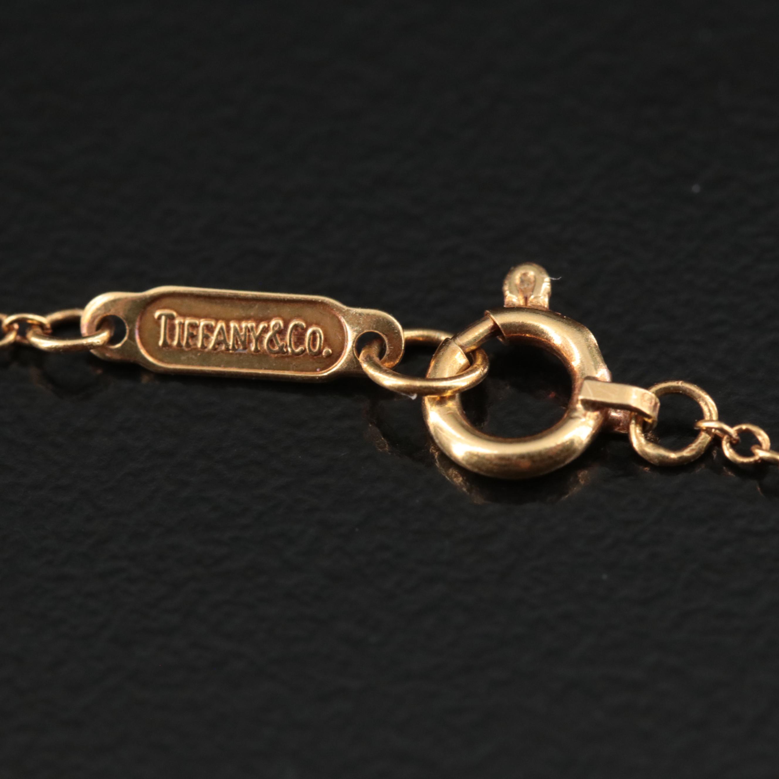 Tiffany & Co. "Signature X" 18K Necklace