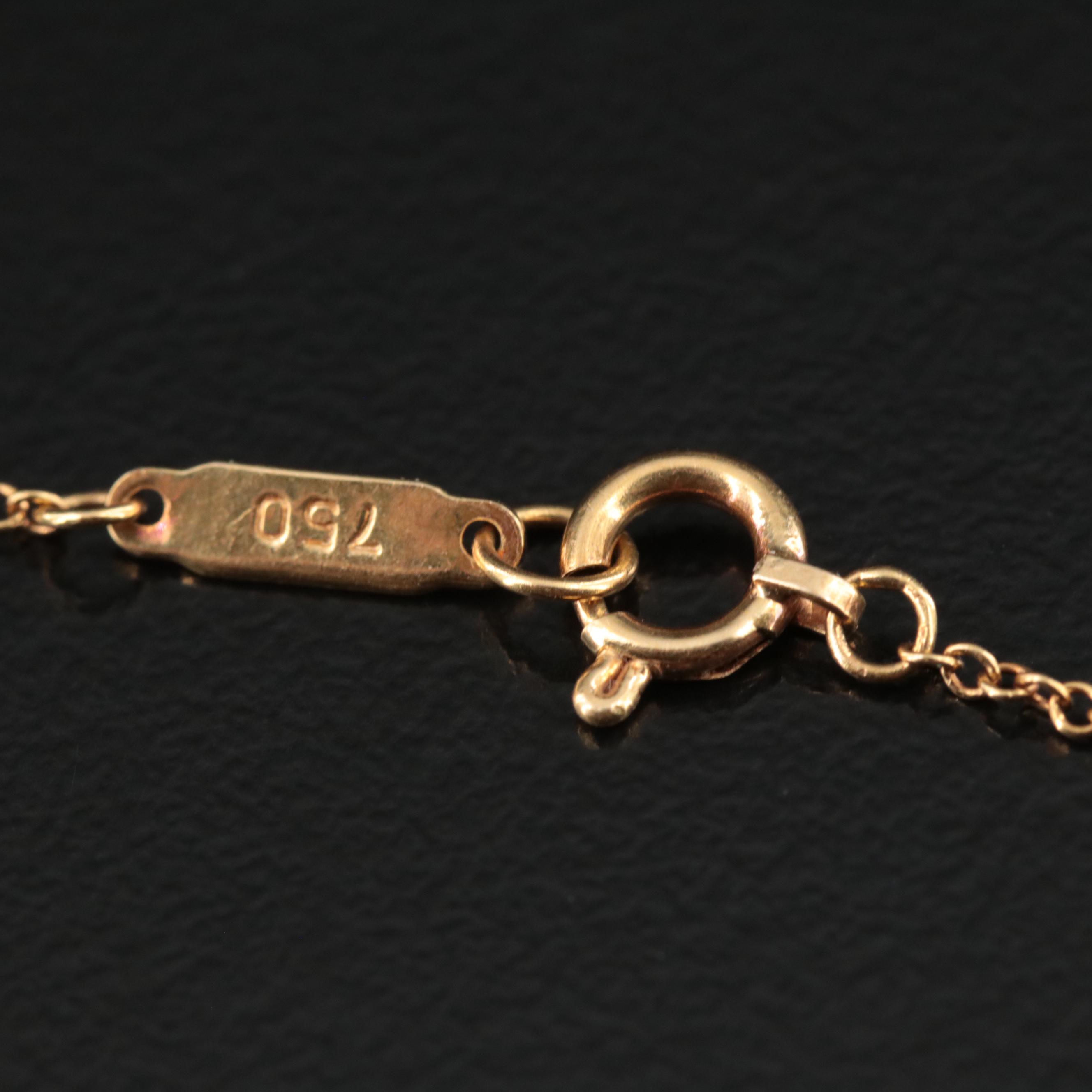 Tiffany & Co. "Signature X" 18K Necklace