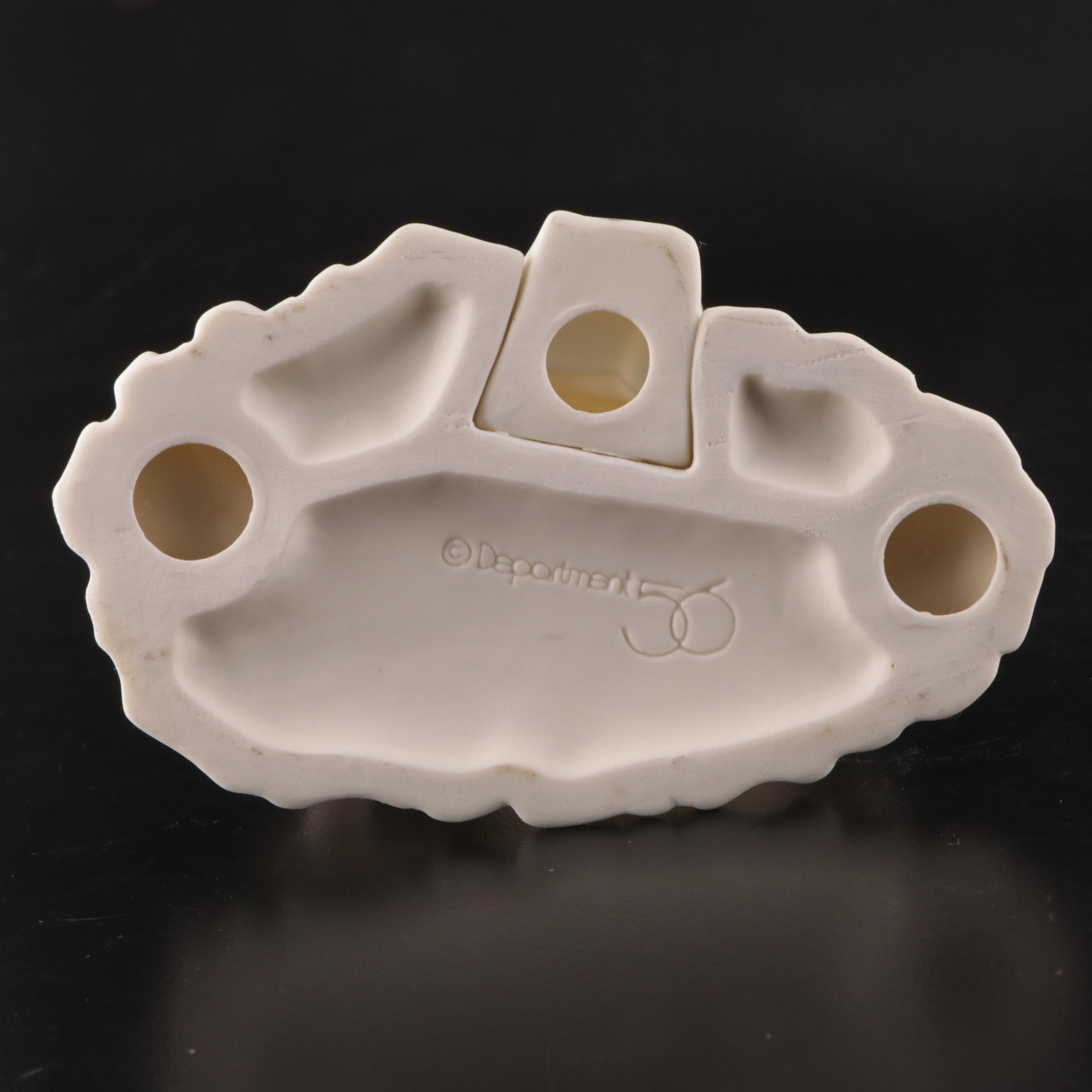 Department 56 "Snowbabies" Porcelain Music Box, Picture Frame, and Figurines