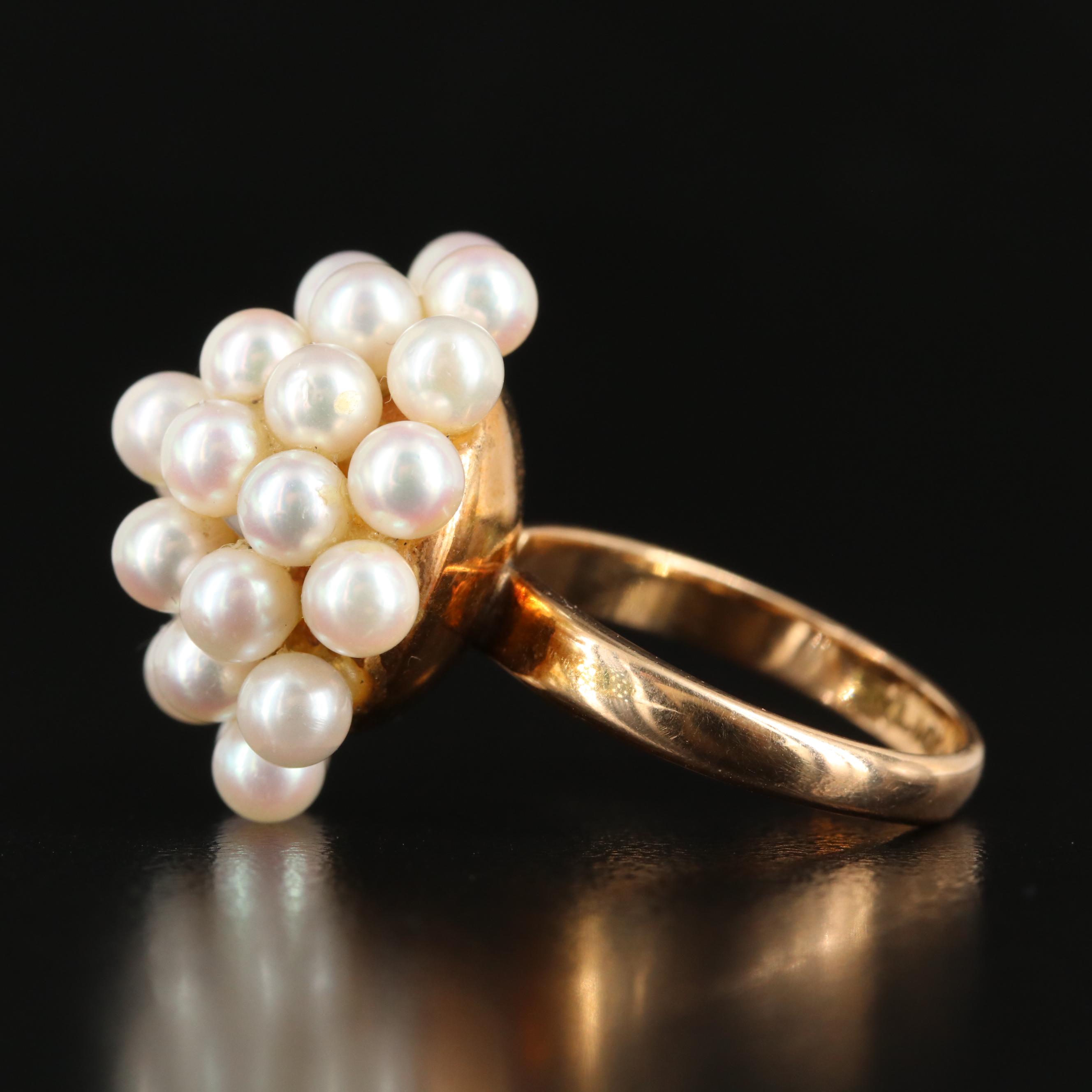 14K Pearl Ring