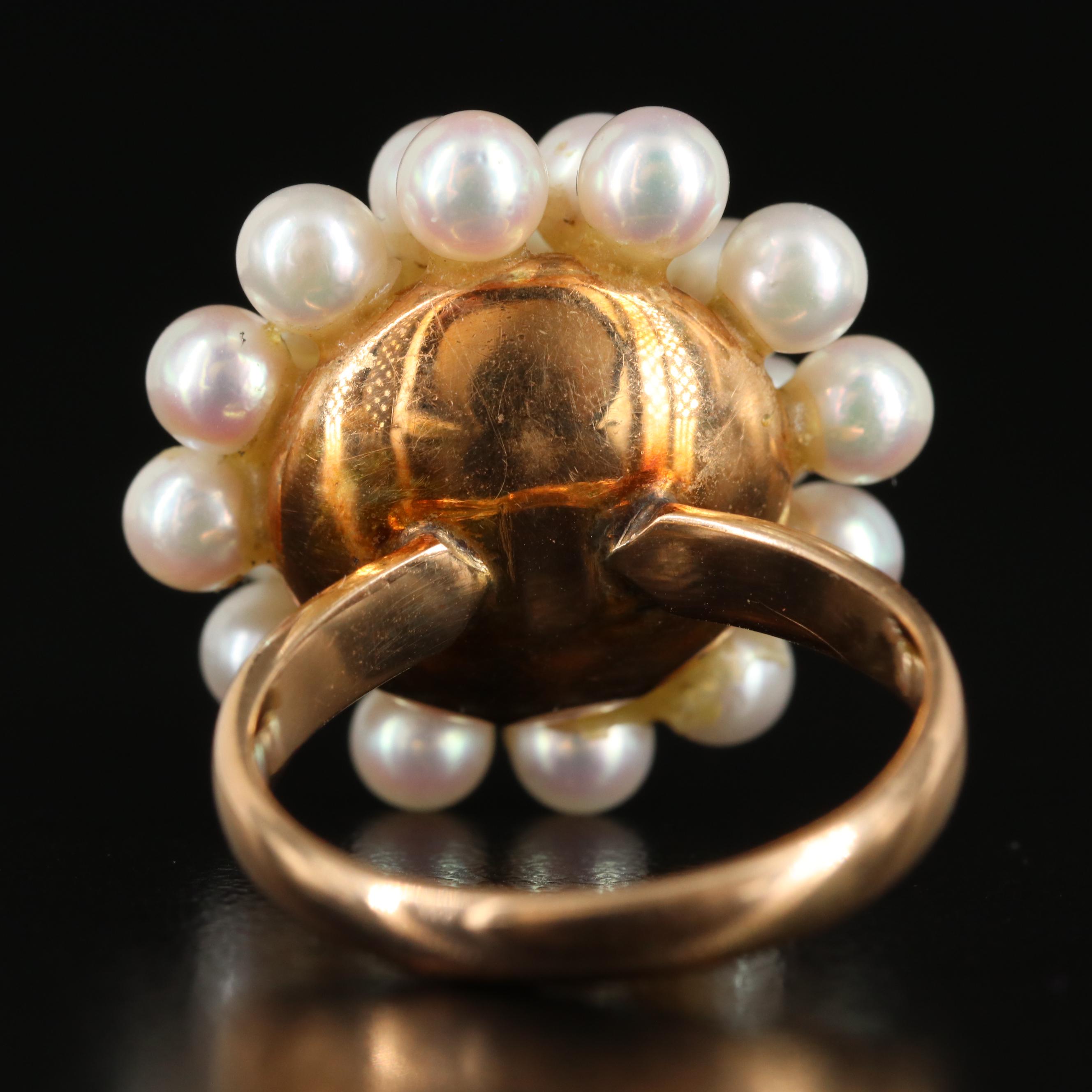 14K Pearl Ring