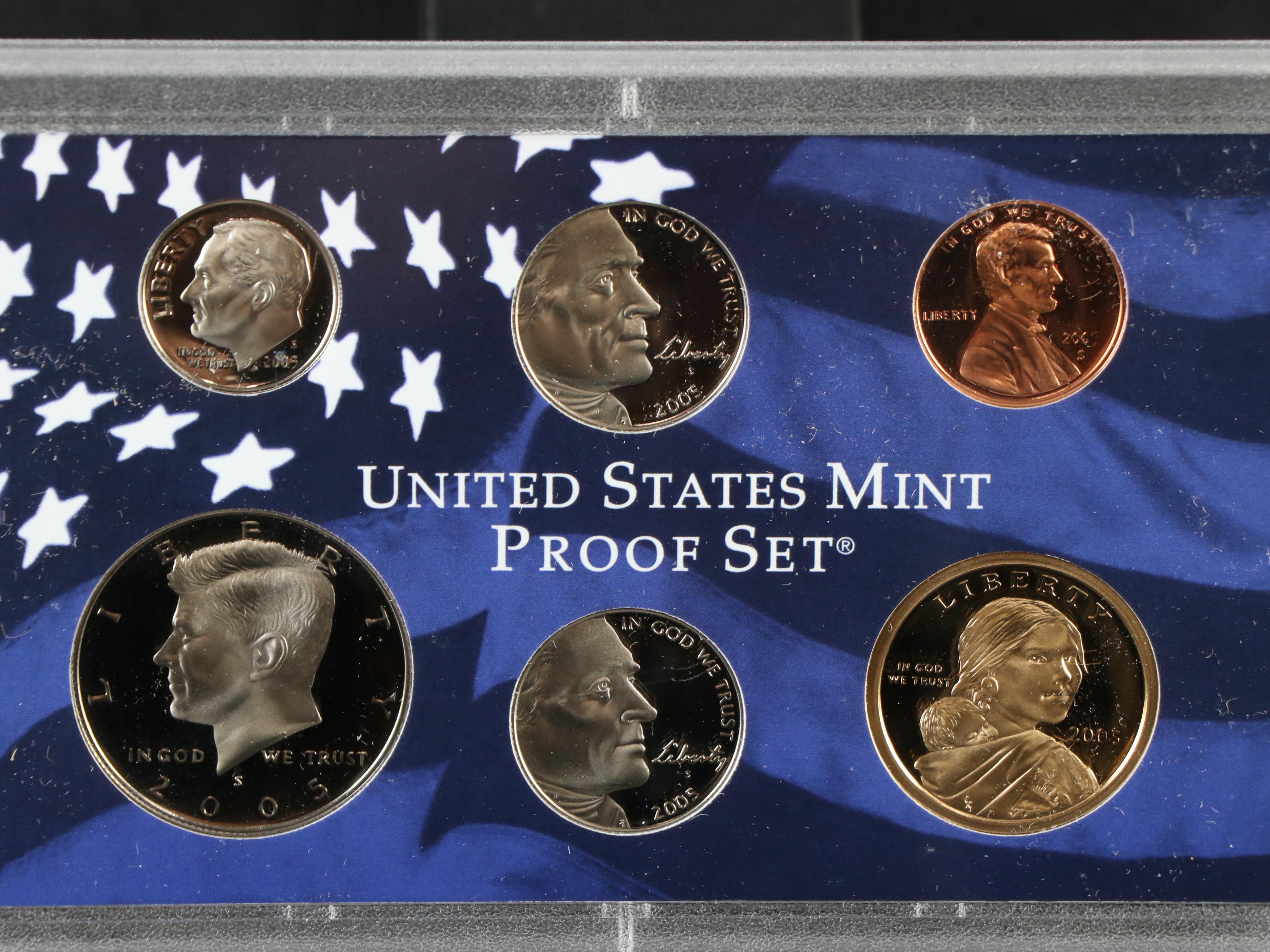 Ninety-Three U.S. Mint Silver Proof Sets and Proof Sets, 1960 to 2020