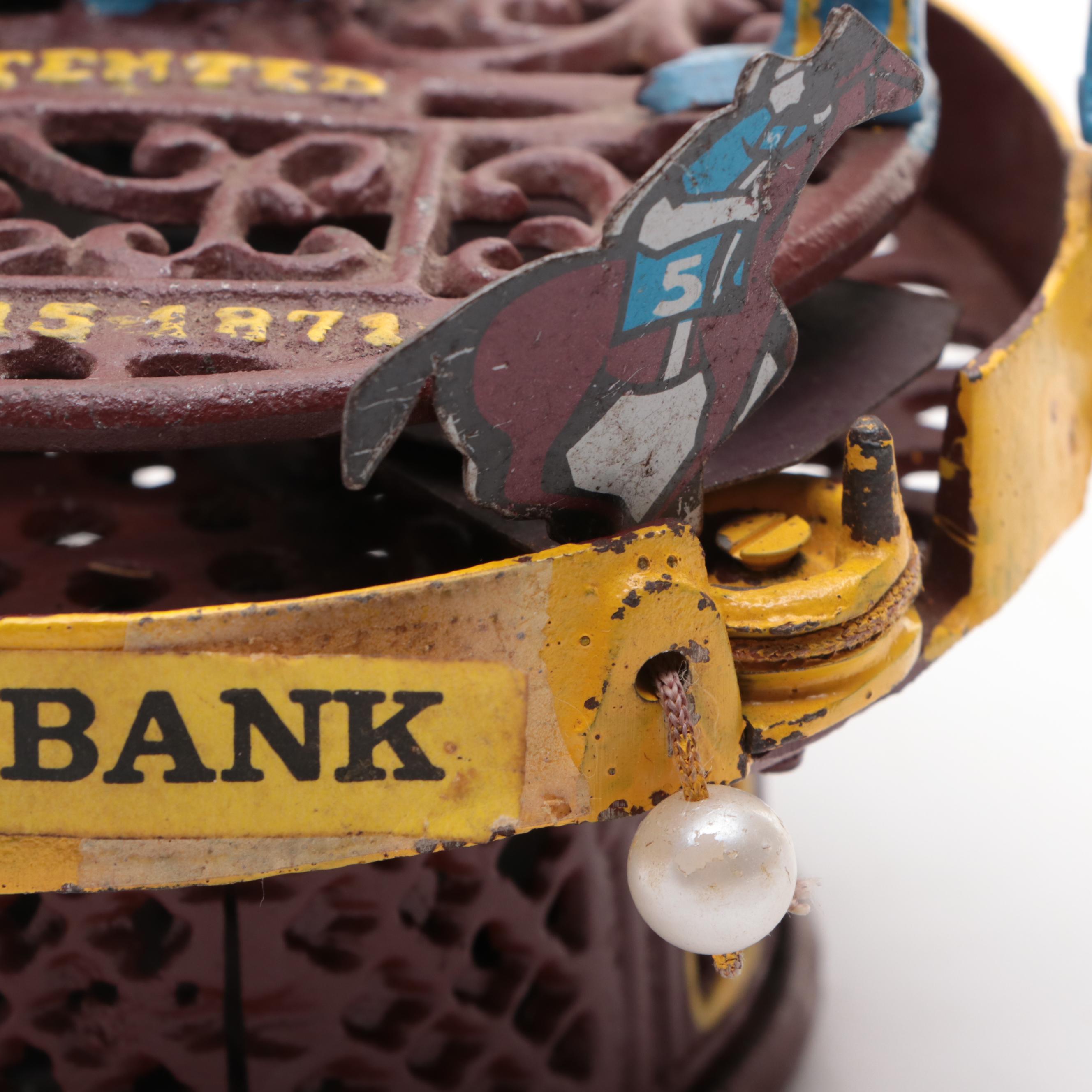 Cast Iron Trick Dog and Race Horse Mechanical Coin Banks EBTH