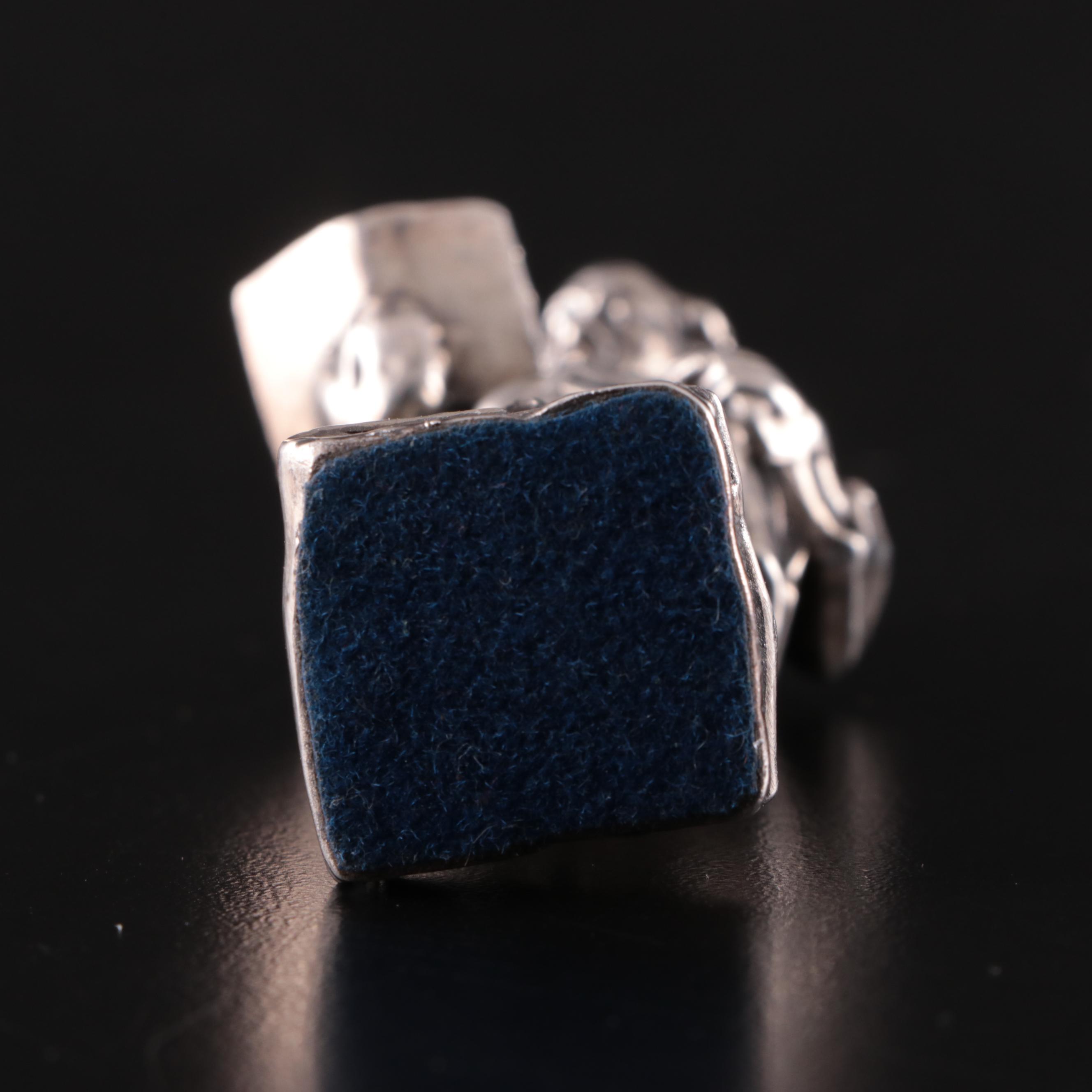 Israeli Sterling Figure of Moses with Sterling Silver Figure Holding Books