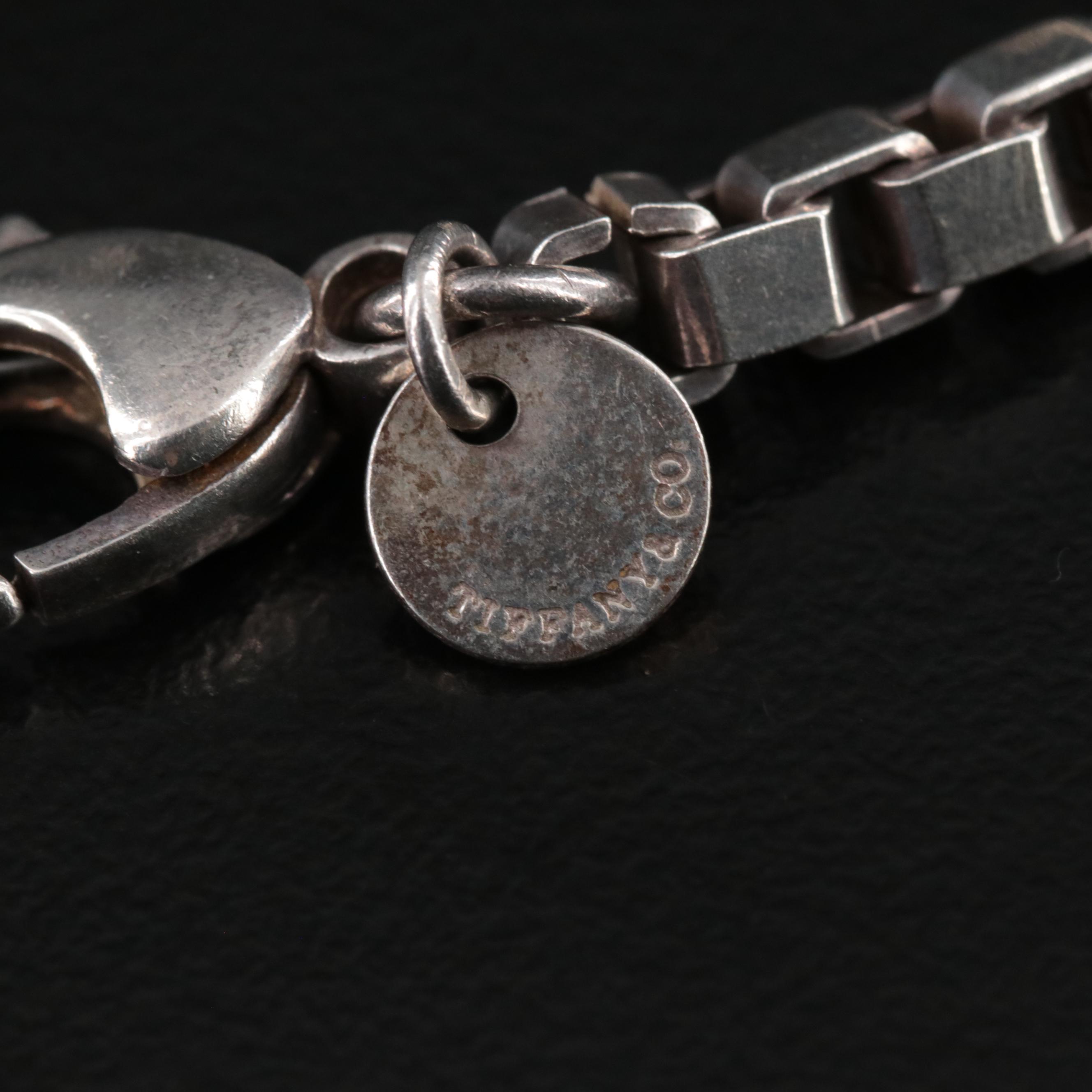 Tiffany & Co. Sterling Venetian Box Link Bracelet