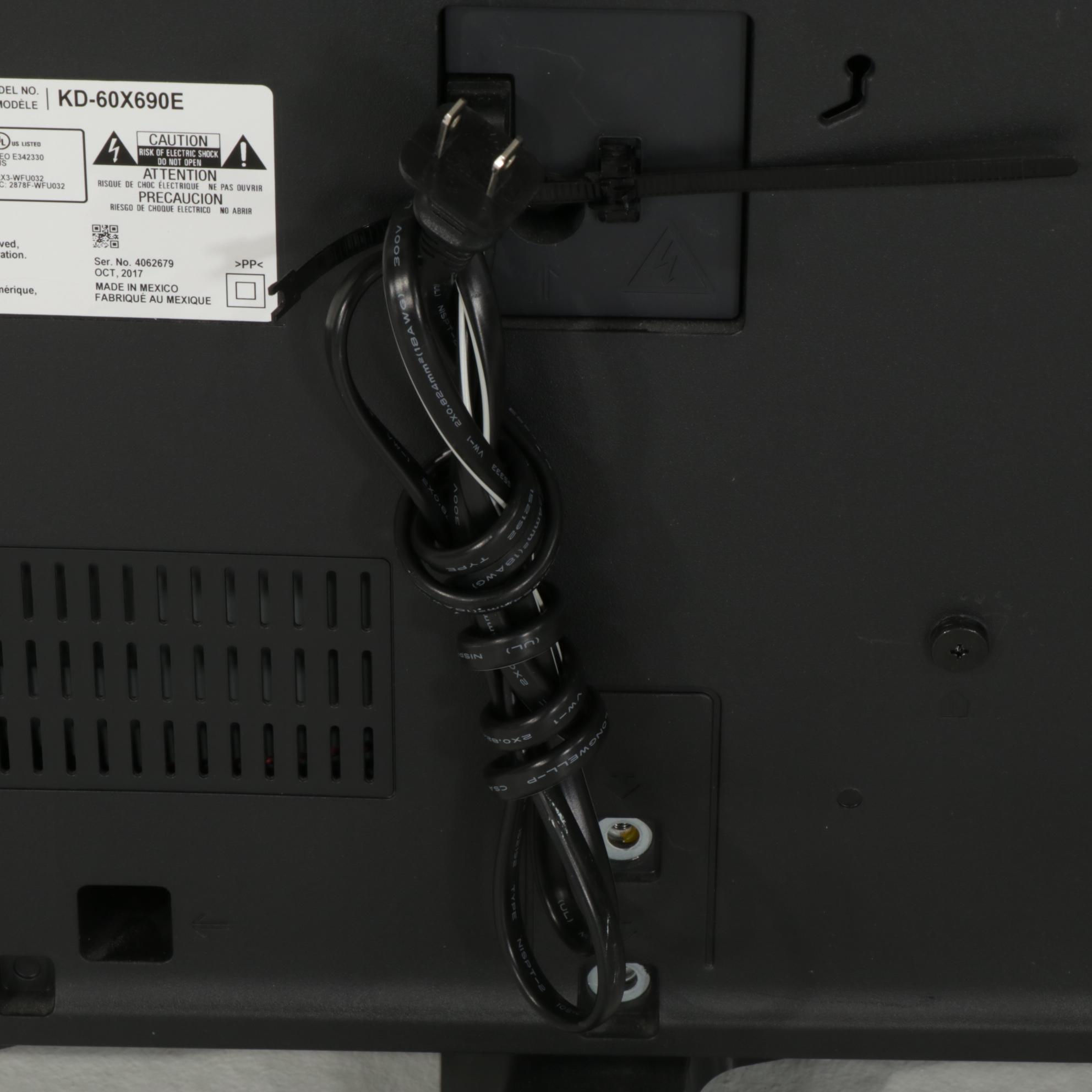 Sony Bravia 60" HDR Compatible Television