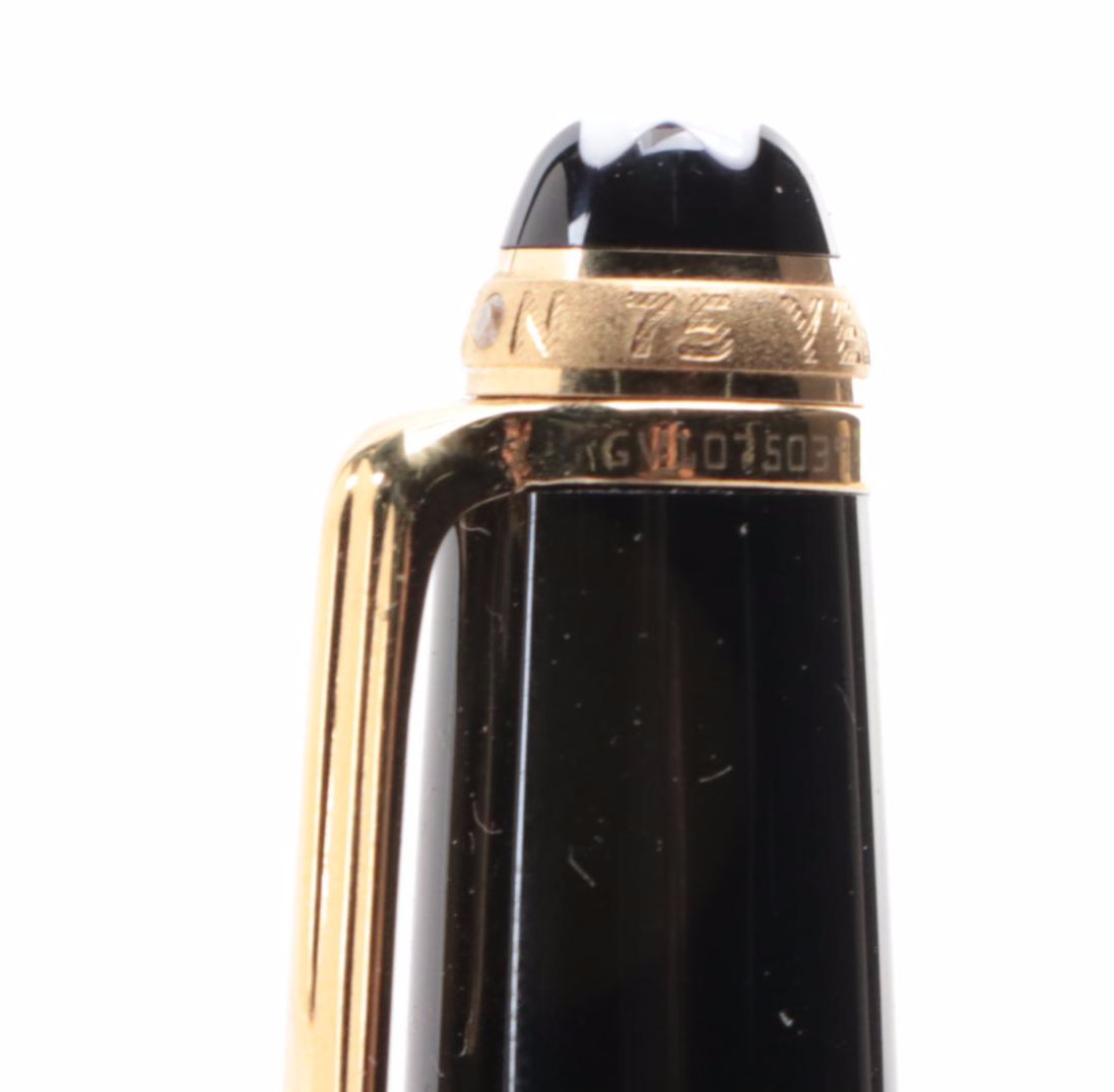 Montblanc Meisterstuck Gold Plate Resin Classique 0.5mm Mechanical Pencil