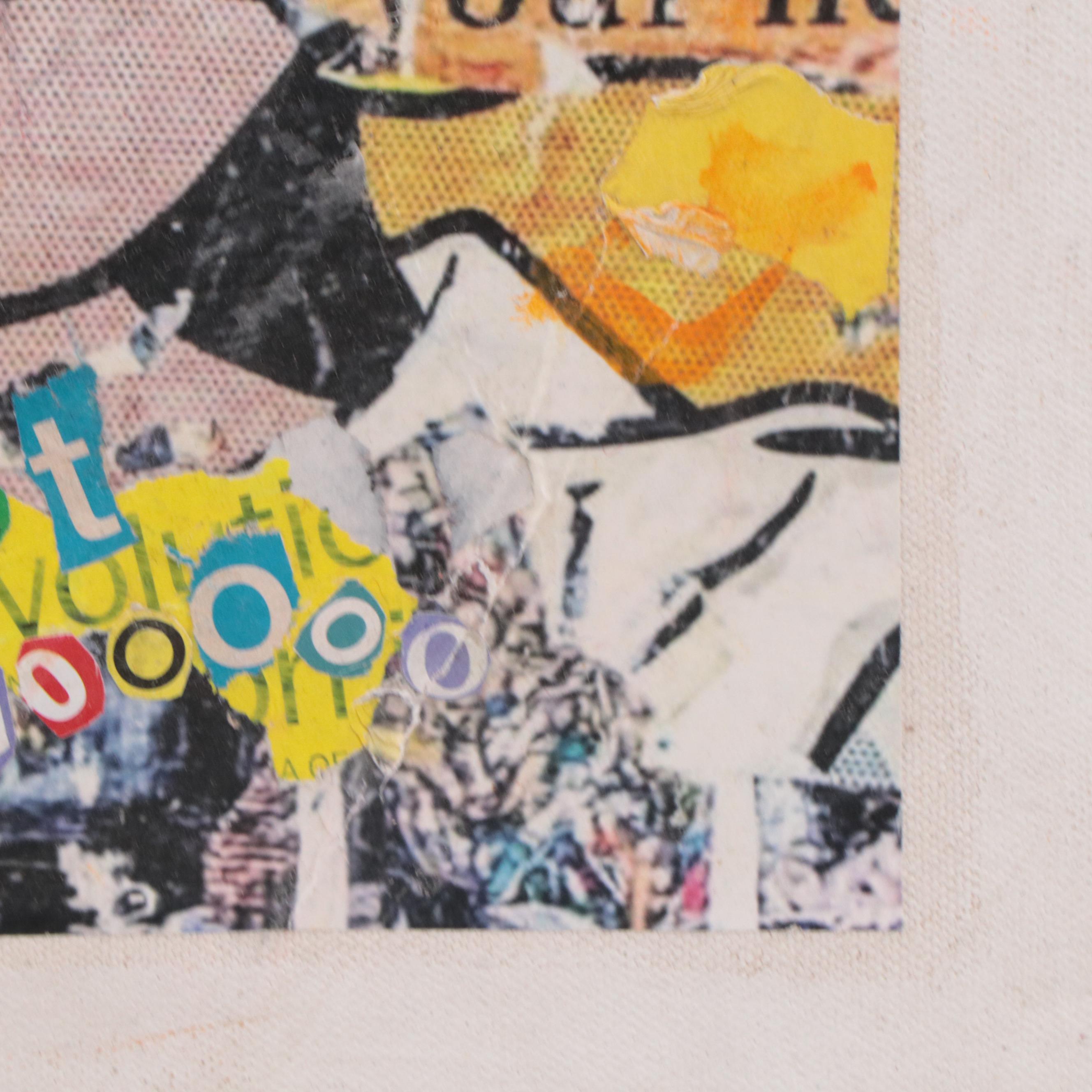 Pop Art Mixed Media Collage, 2019