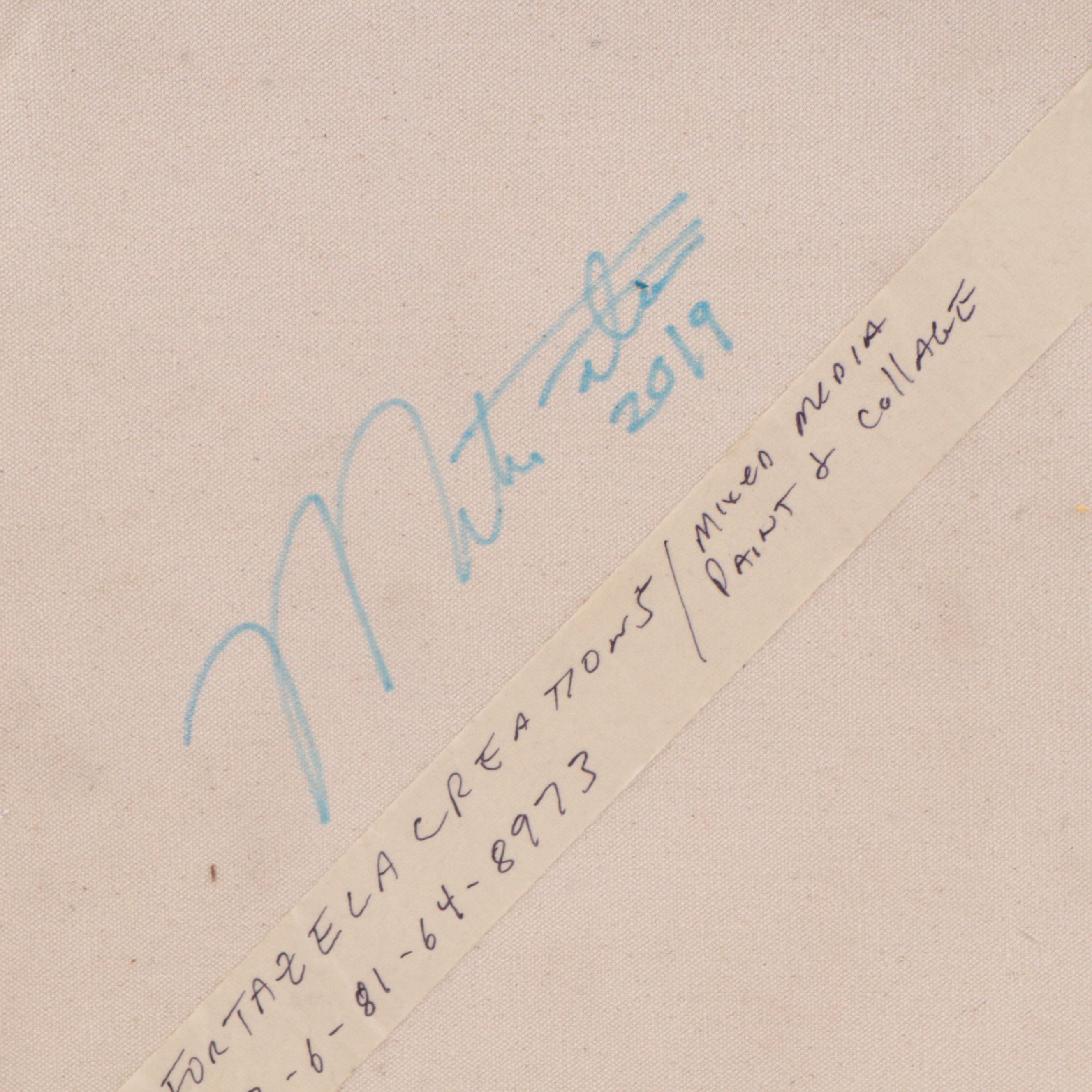 Pop Art Mixed Media Collage, 2019