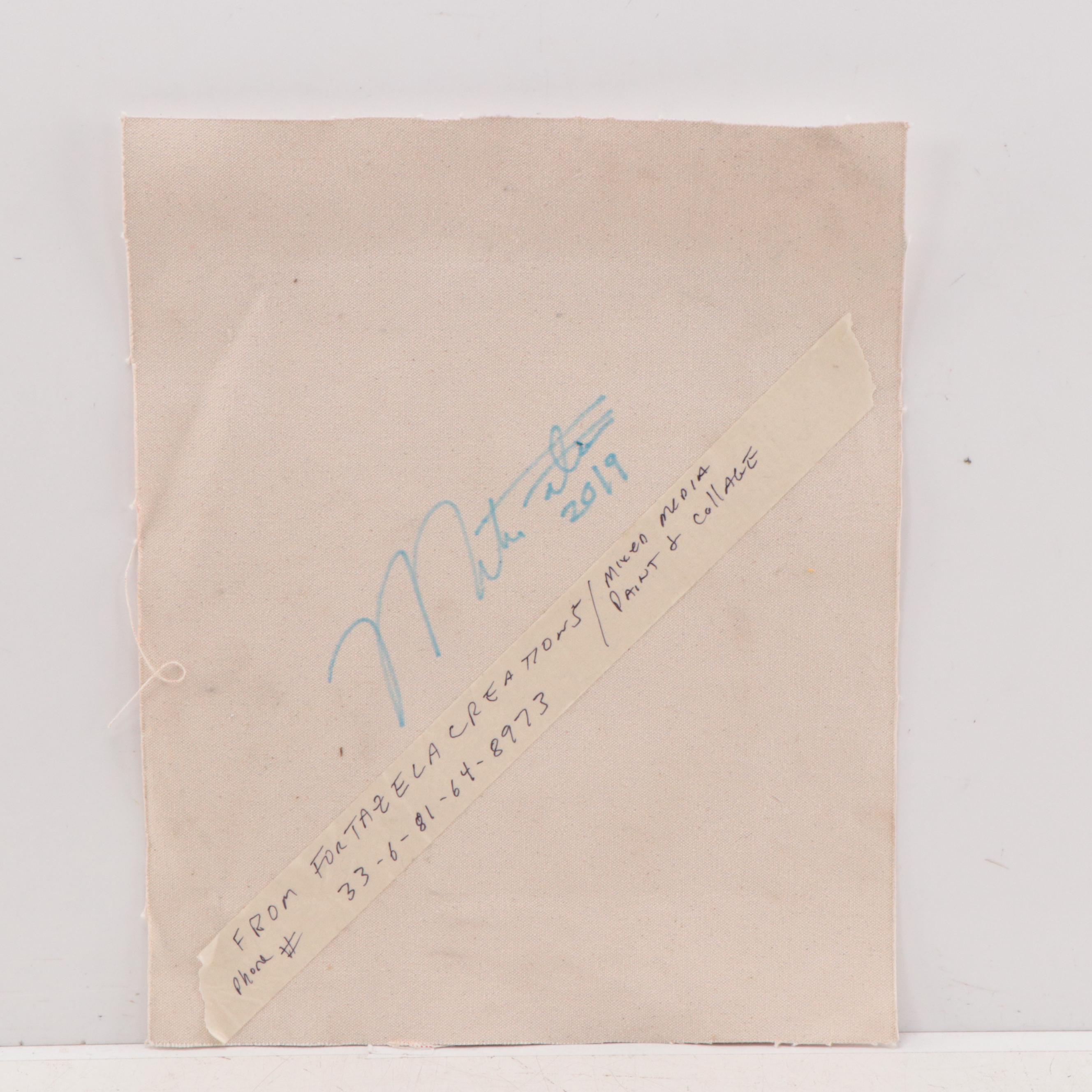 Pop Art Mixed Media Collage, 2019